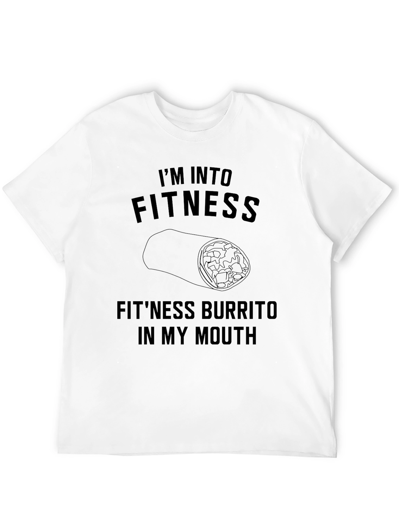 Fitness Burrito Graphic T-Shirt