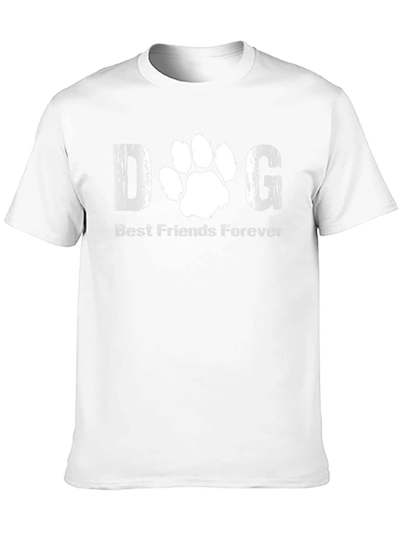 DOG Best Friends Forever Black T-Shirt