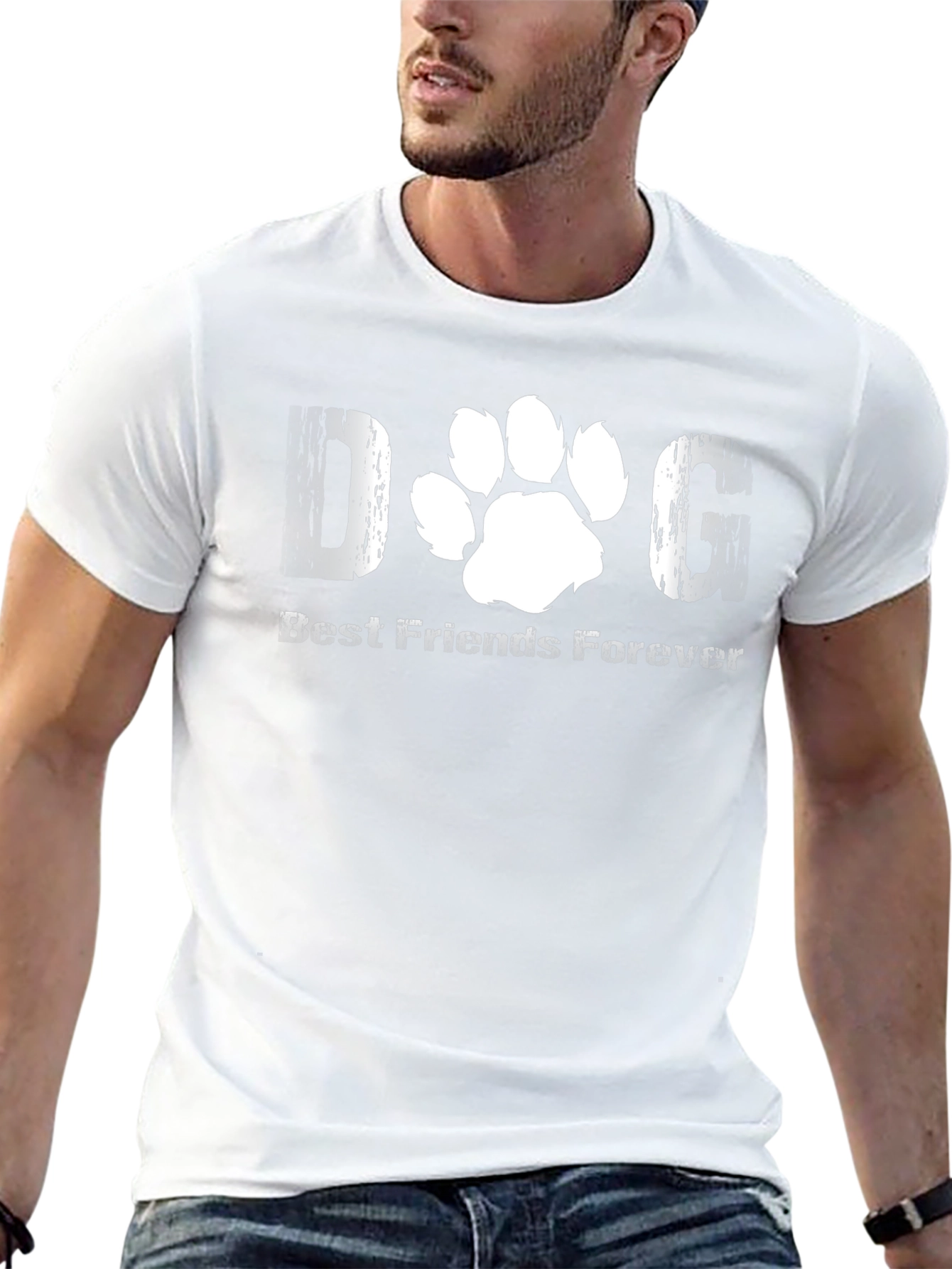 DOG Best Friends Forever Black T-Shirt