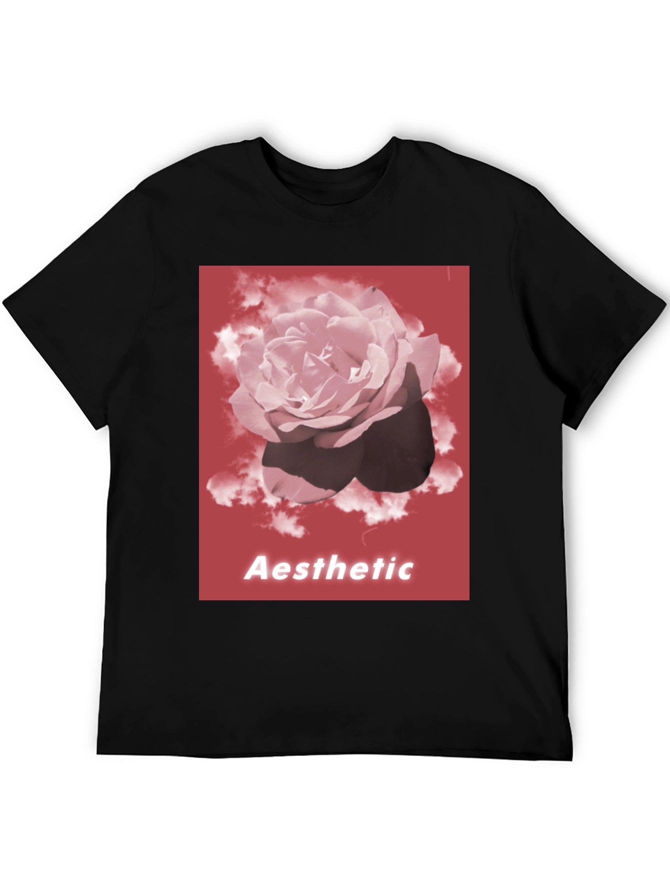 Aesthetic Rose Graphic T-Shirt