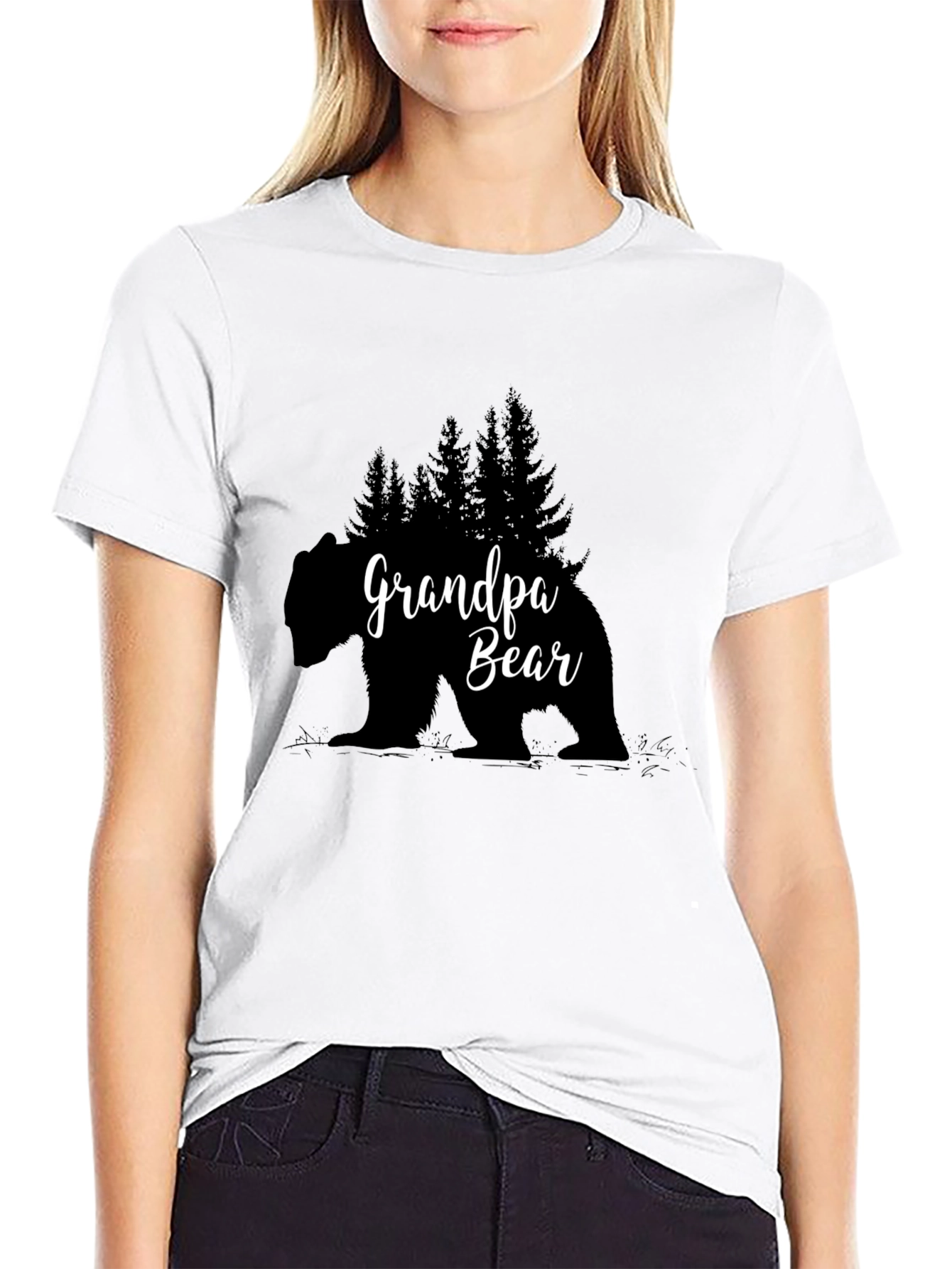 Grandpa Bear T-Shirt - Nature Lover Gift