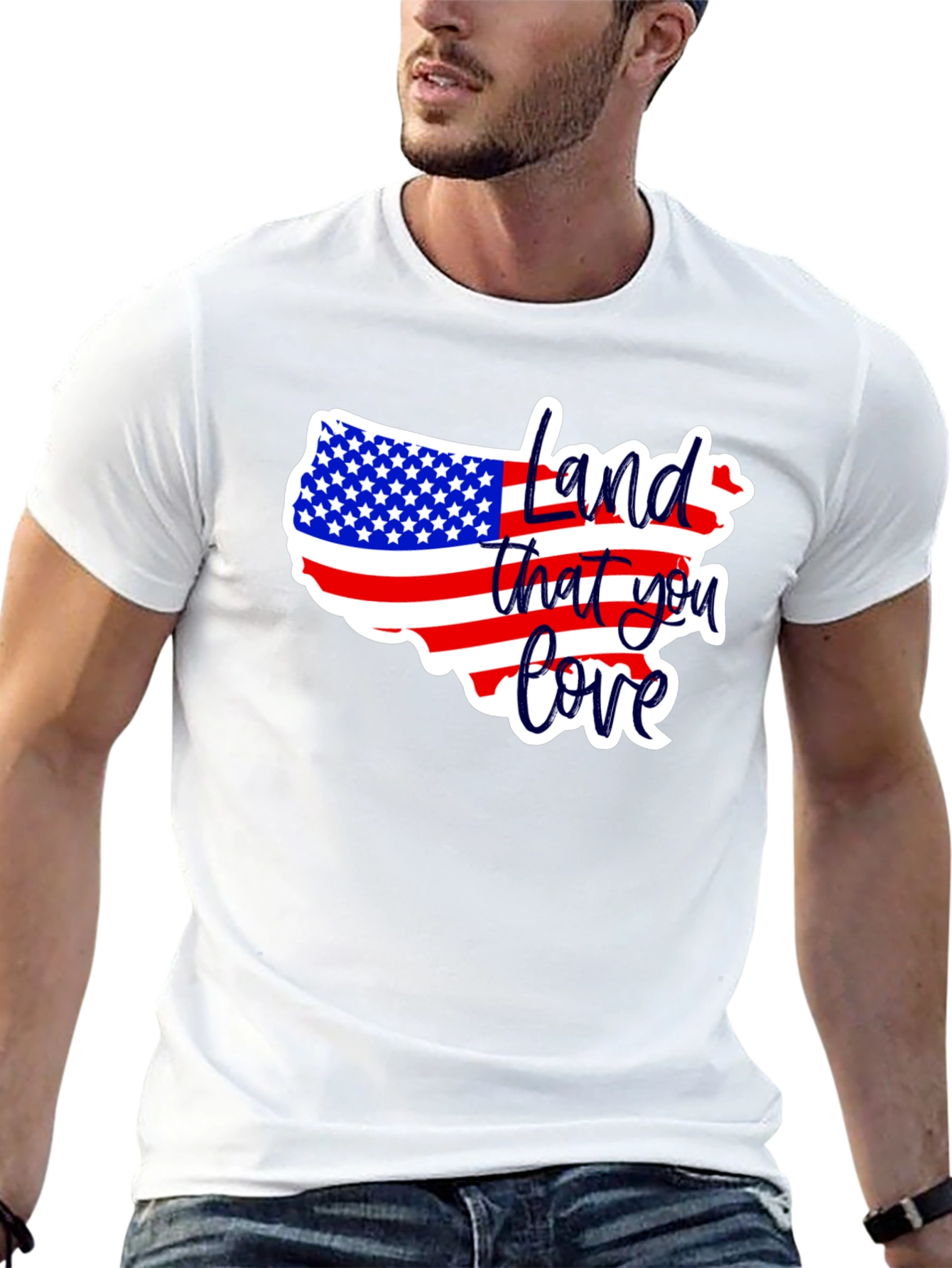 Land That You Love USA Patriotic T-Shirt