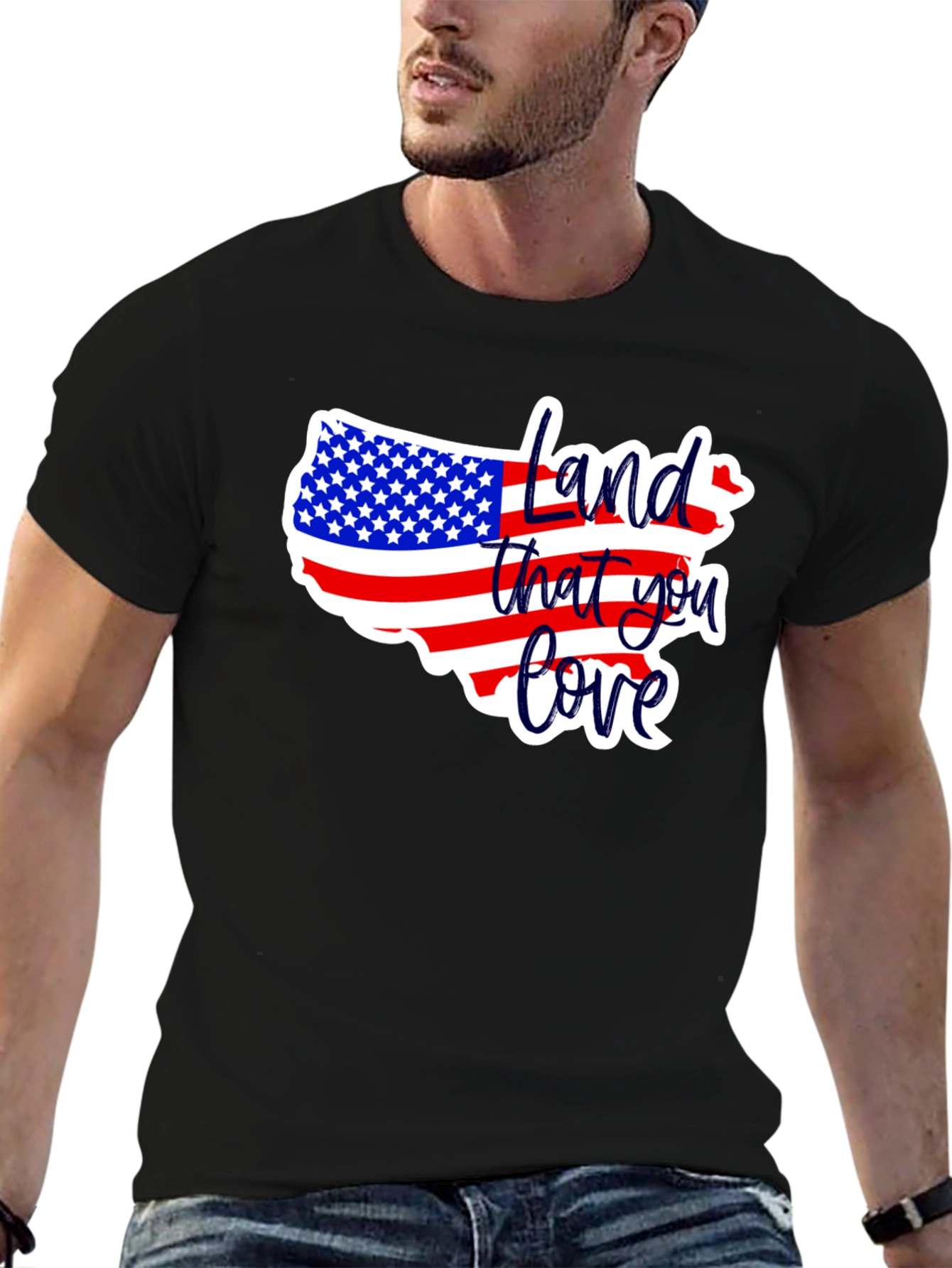 Land That You Love USA Patriotic T-Shirt
