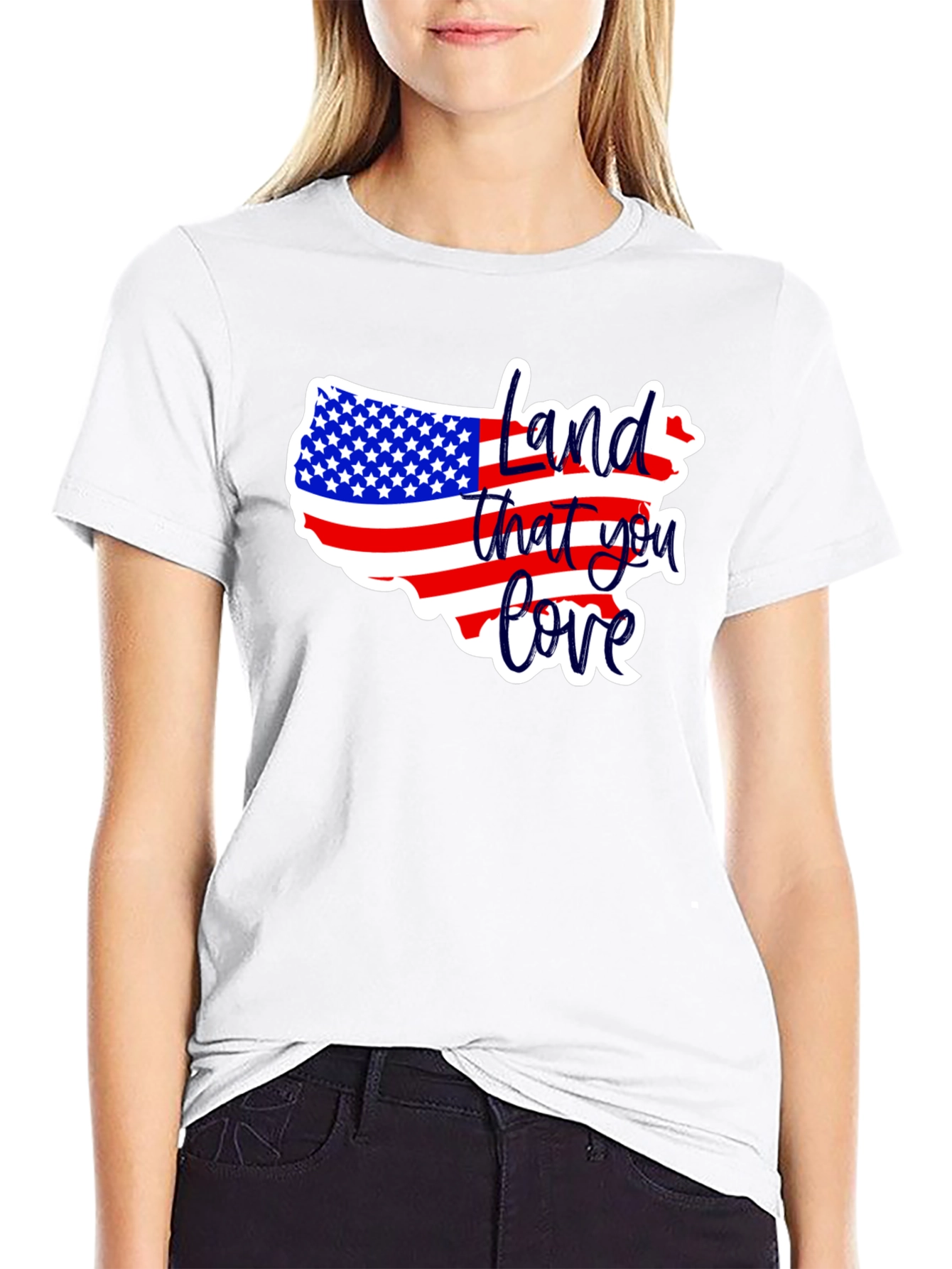 Land That You Love USA Patriotic T-Shirt