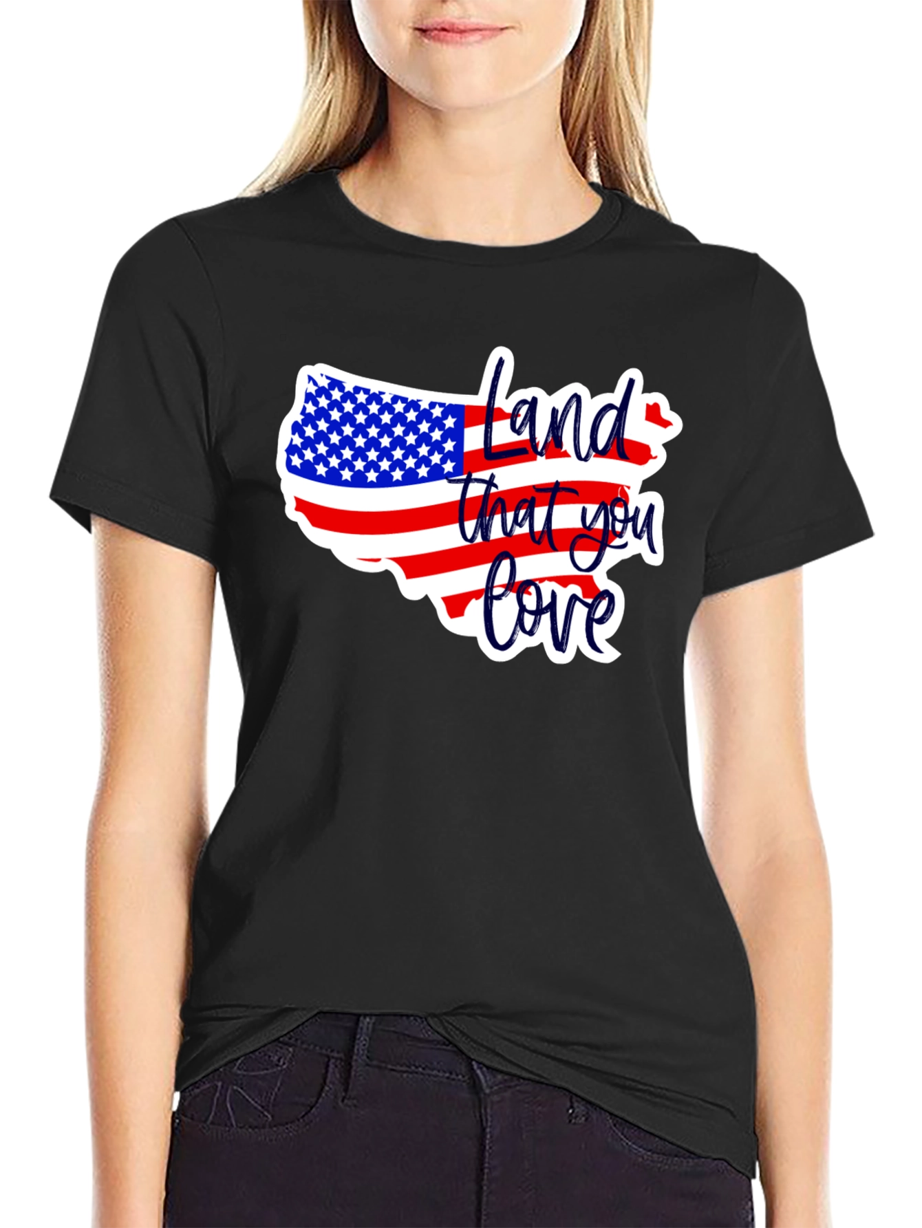 Land That You Love USA Patriotic T-Shirt