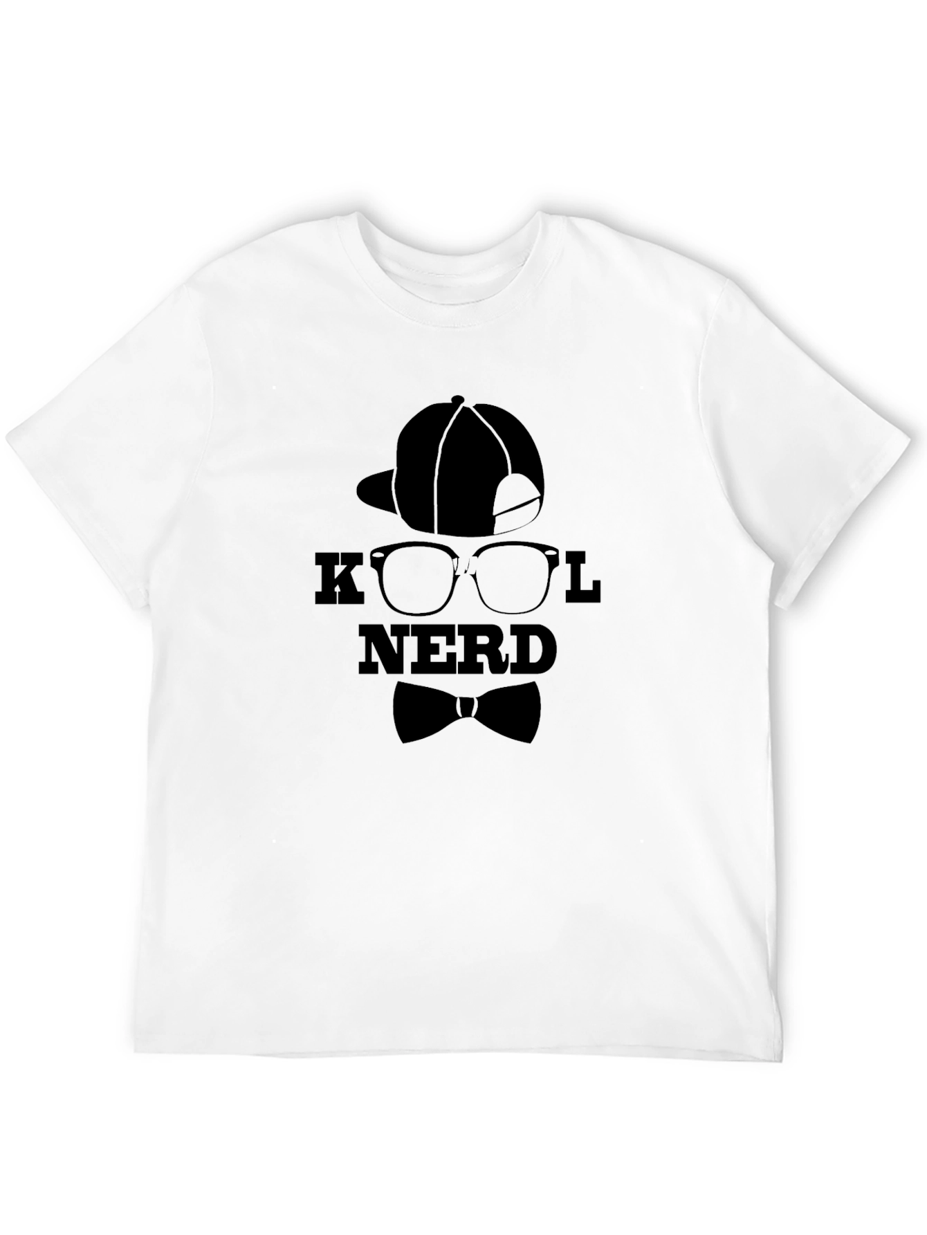 Kool Nerd Graphic T-Shirt - Black