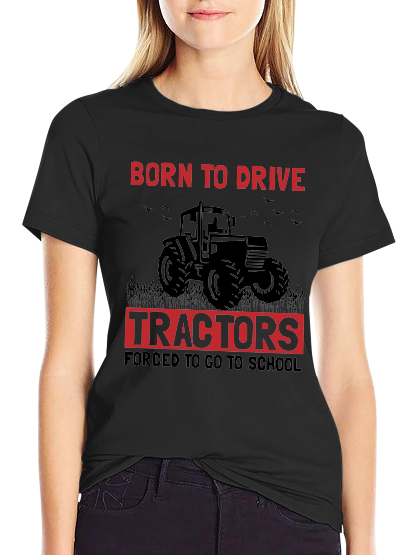 Born To Drive Tractors T-Shirt