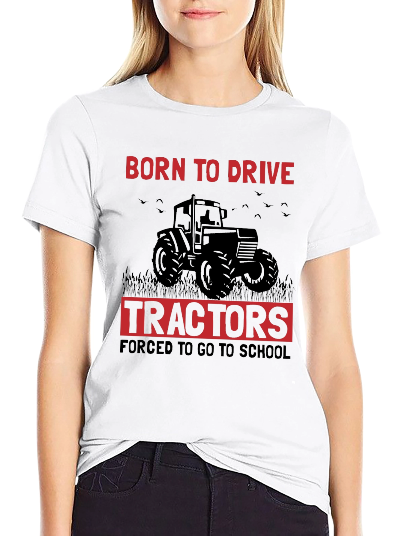 Born To Drive Tractors T-Shirt