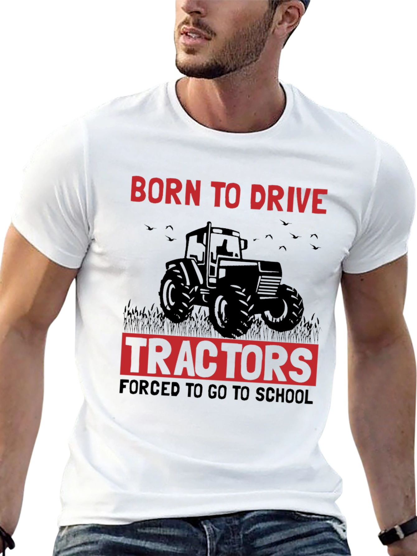 Born To Drive Tractors T-Shirt