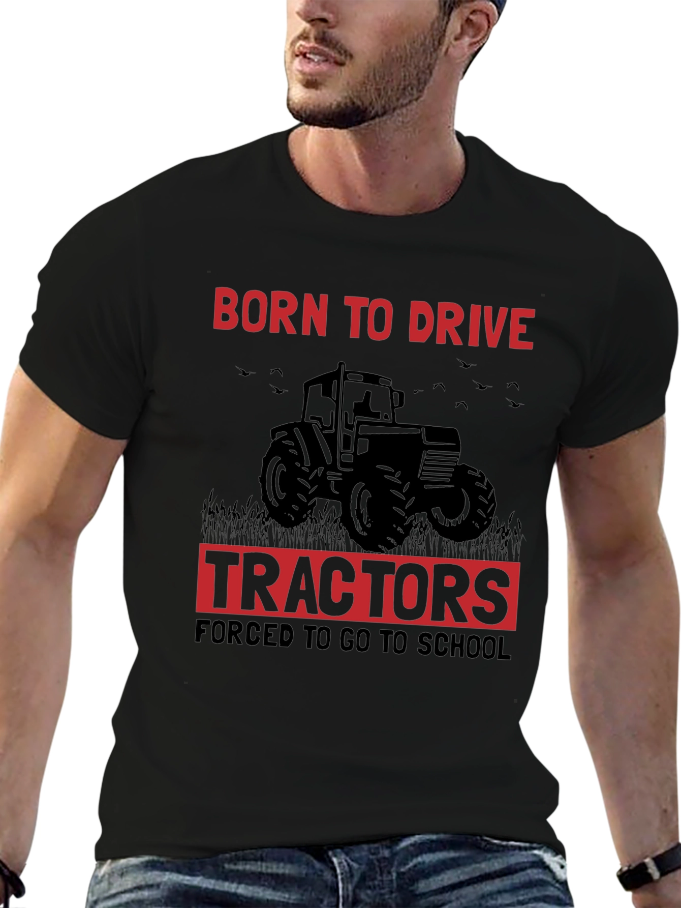 Born To Drive Tractors T-Shirt