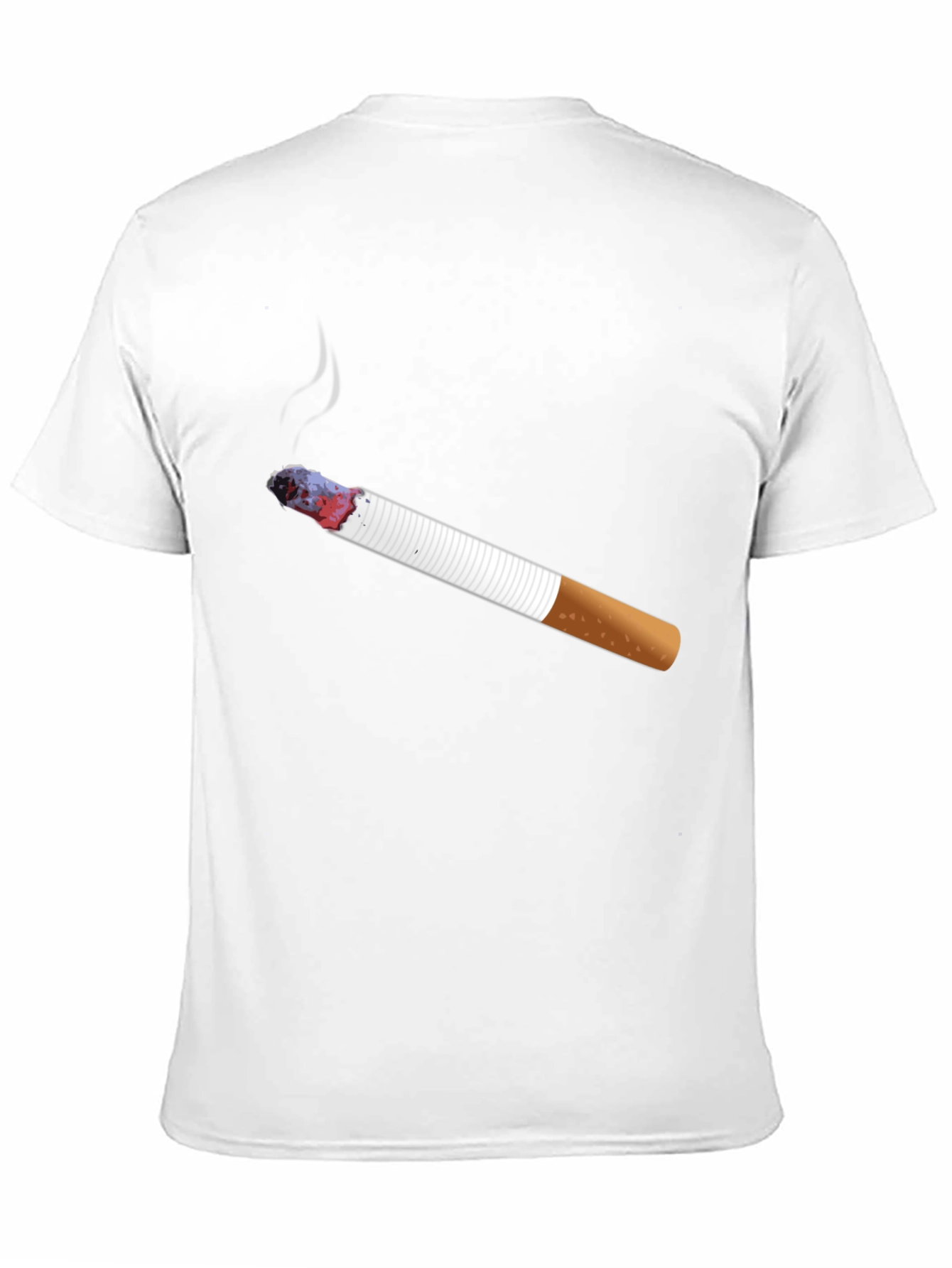 Smokin Cigarette Graphic Tee - Cool Casual Style