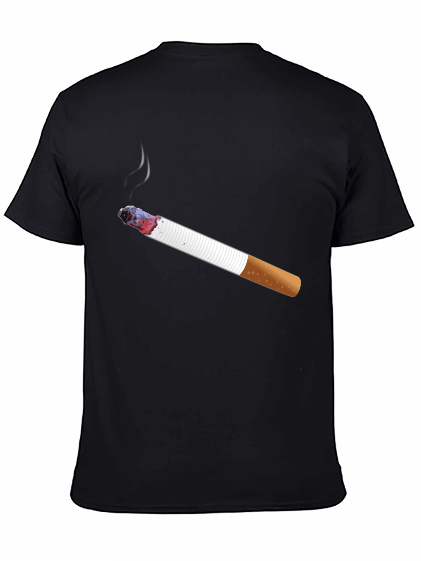 Smokin Cigarette Graphic Tee - Cool Casual Style