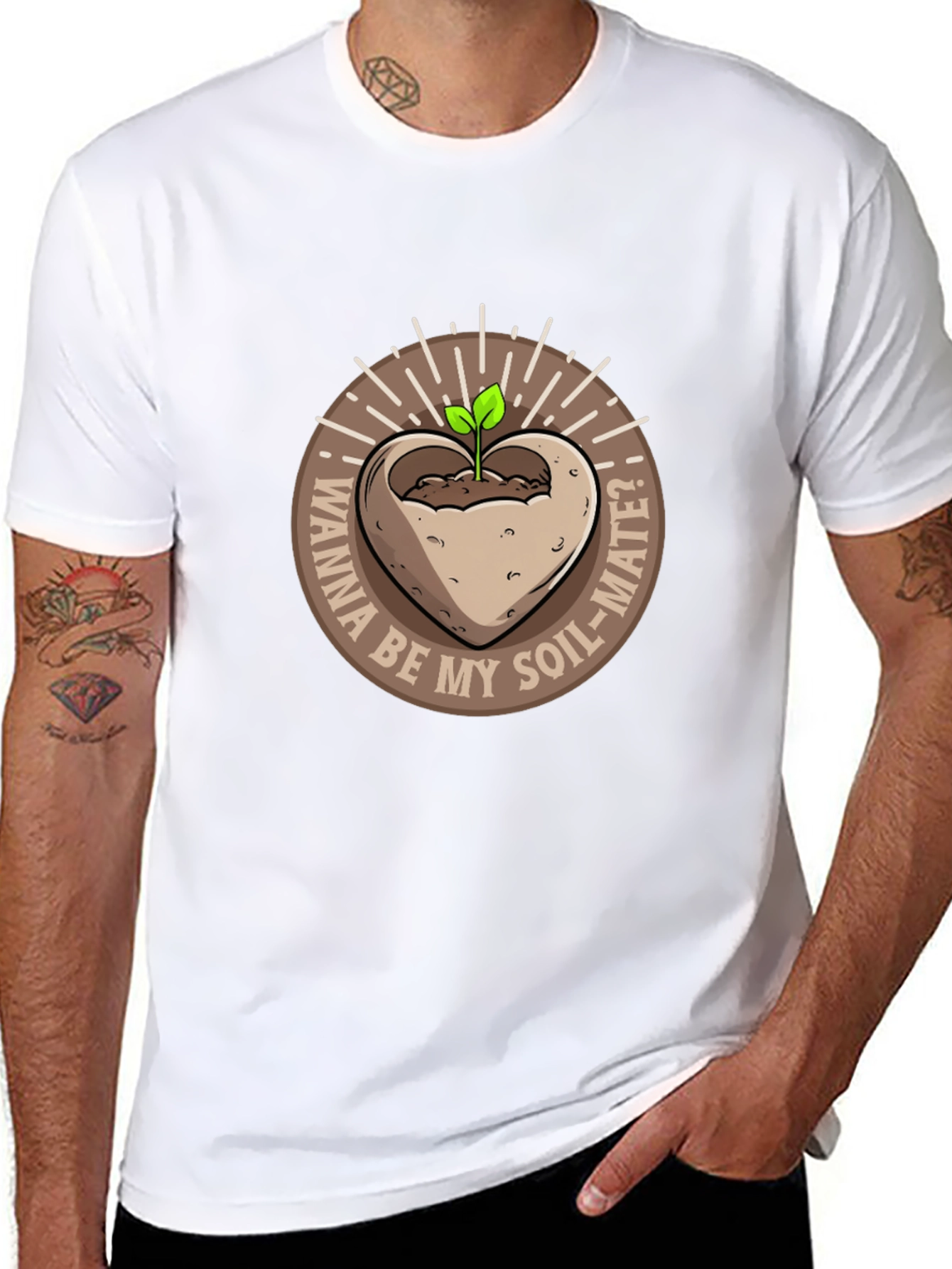 Soil-Mate Graphic Tee - Plant Lover Shirt