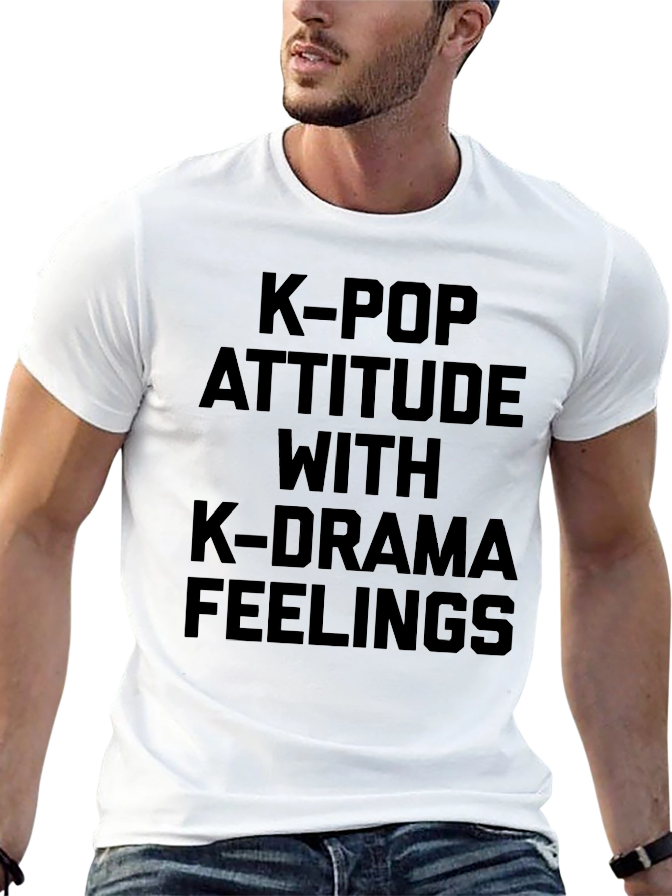 K-Pop Attitude Graphic Tee