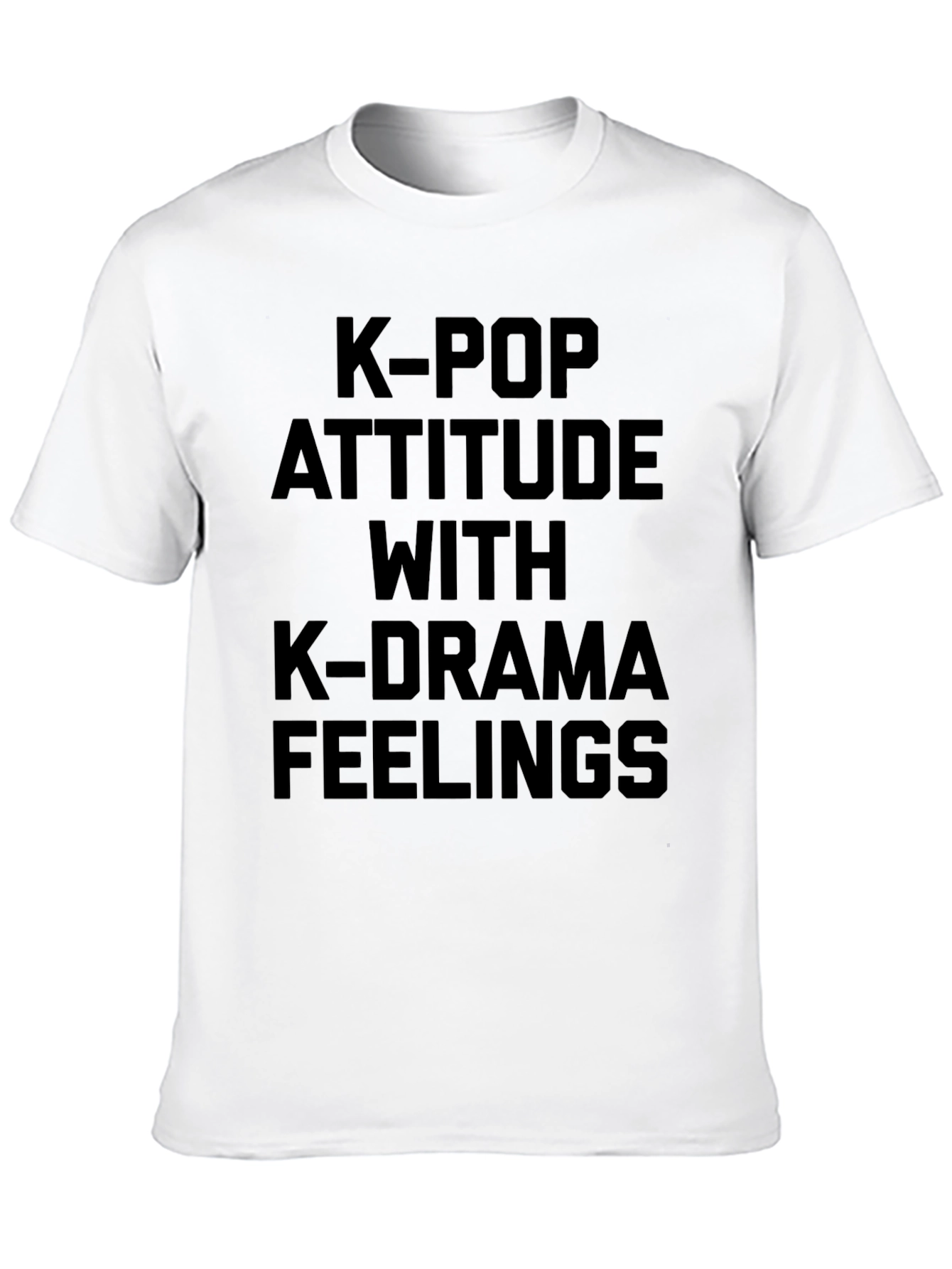 K-Pop Attitude Graphic Tee