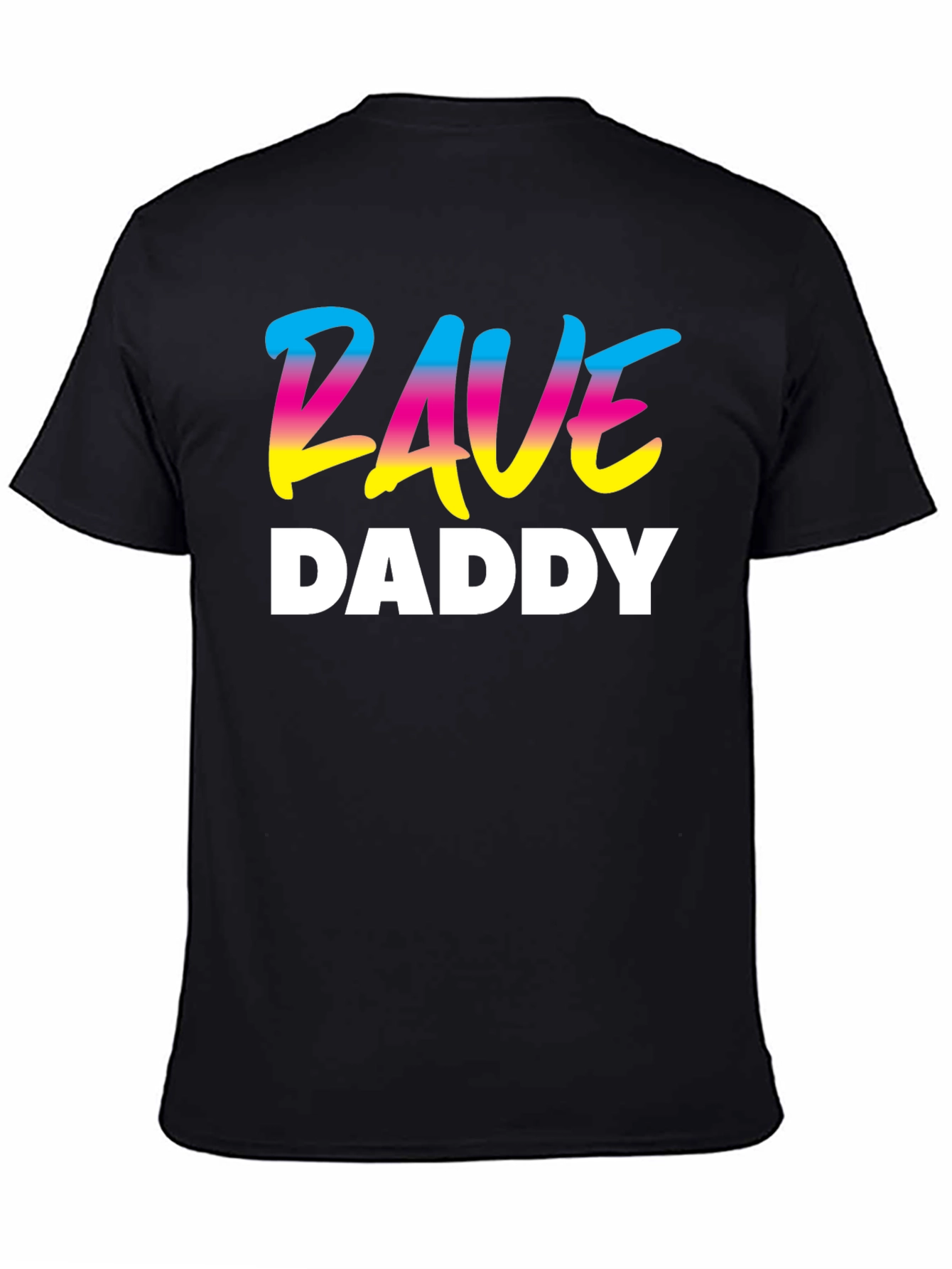 Rave Daddy T-Shirt - Black Graphic Tee