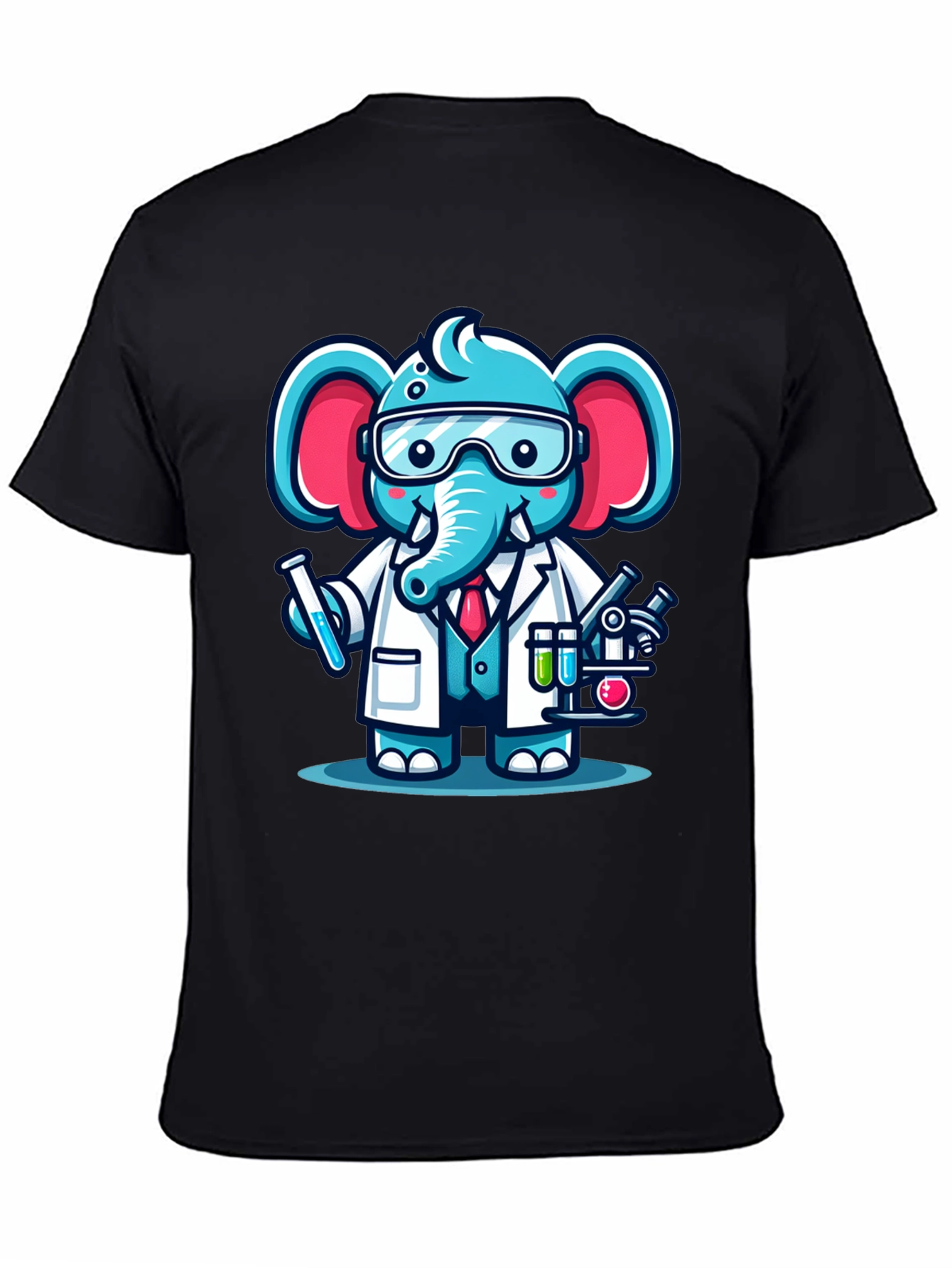 Scientist Elephant T-Shirt