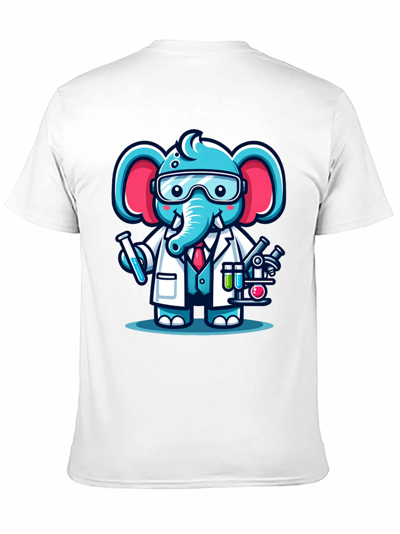 Scientist Elephant T-Shirt