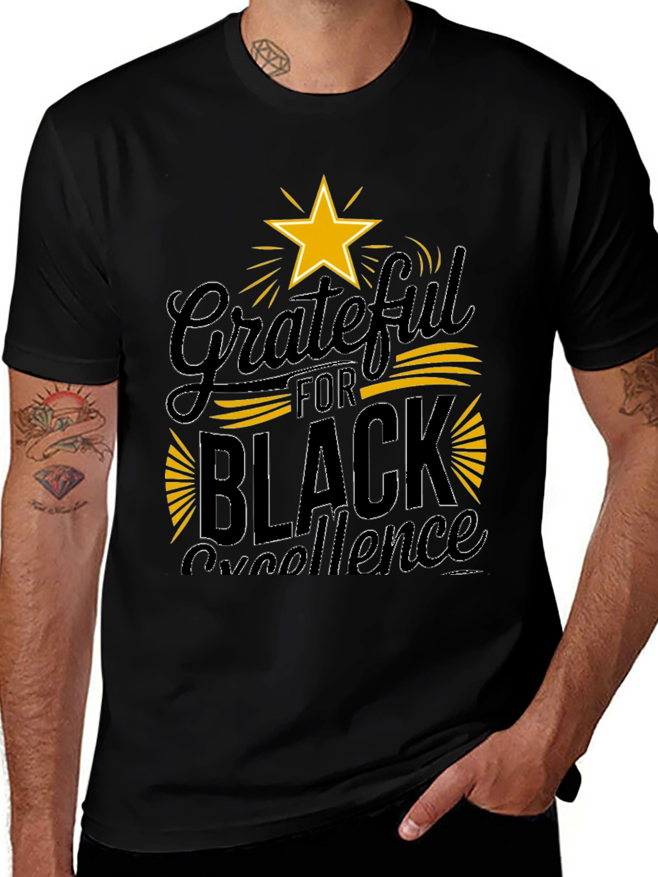 Grateful for Black Excellence T-Shirt