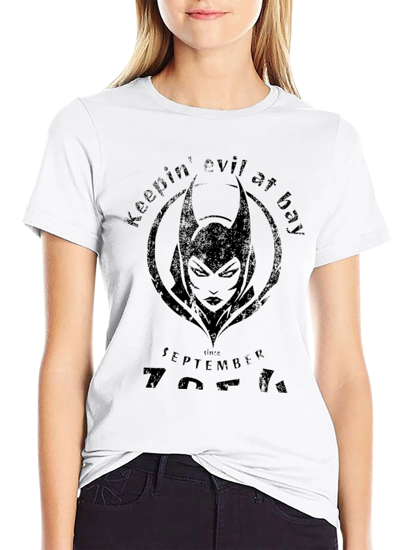 Keepin Evil at Bay Graphic Tee