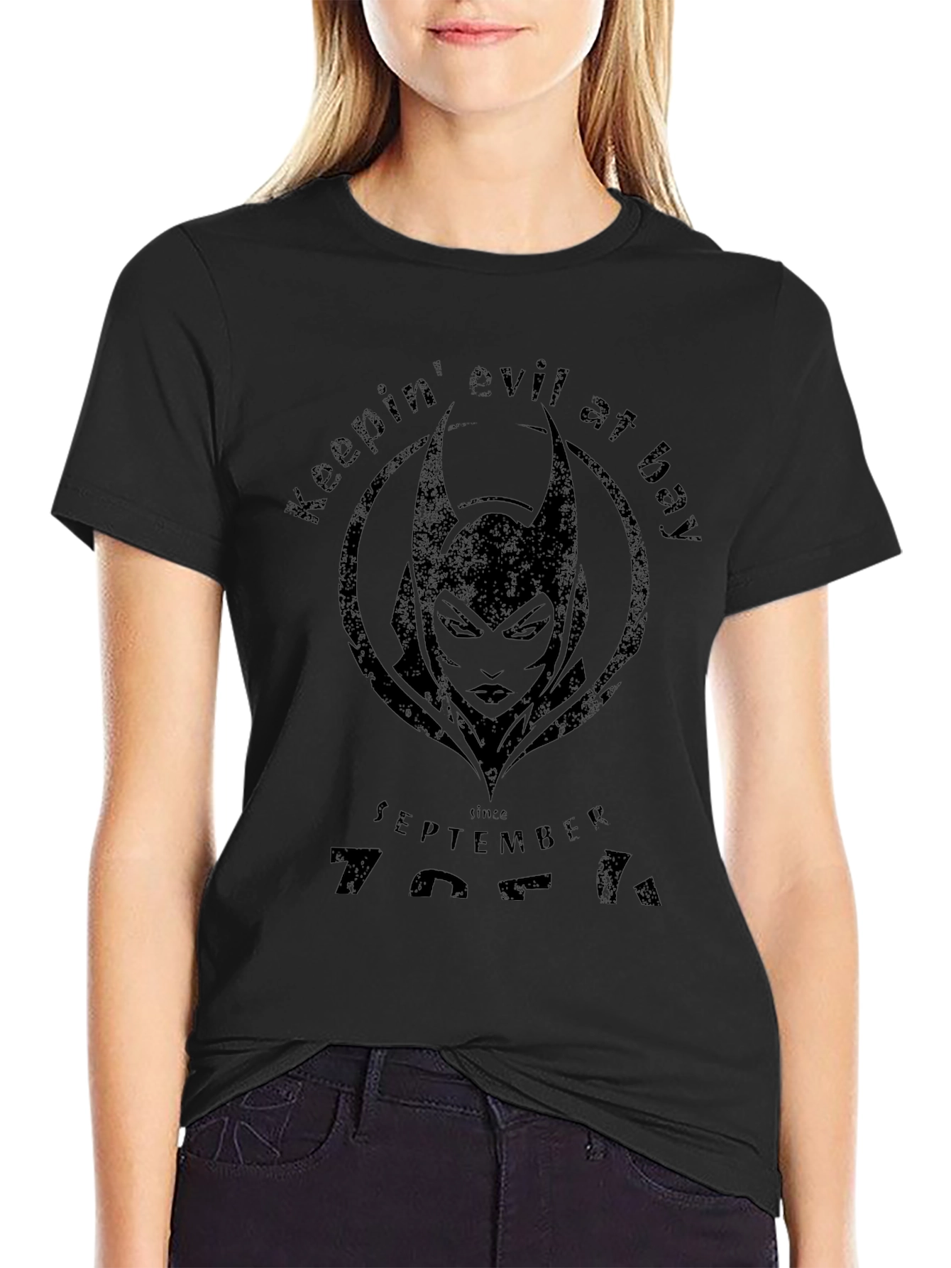Keepin Evil at Bay Graphic Tee