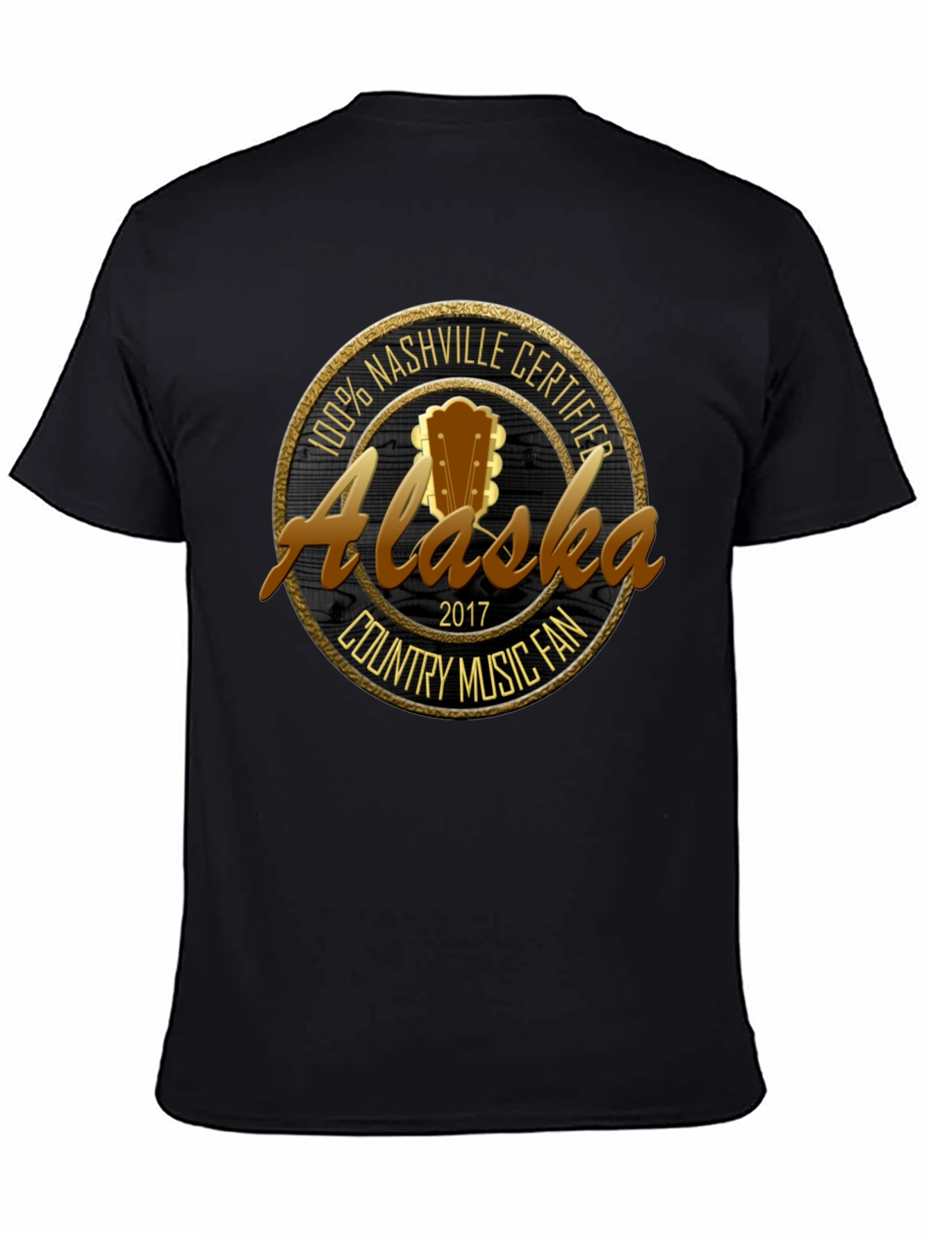 Nashville Certified Alaska Country Music Fan T-Shirt