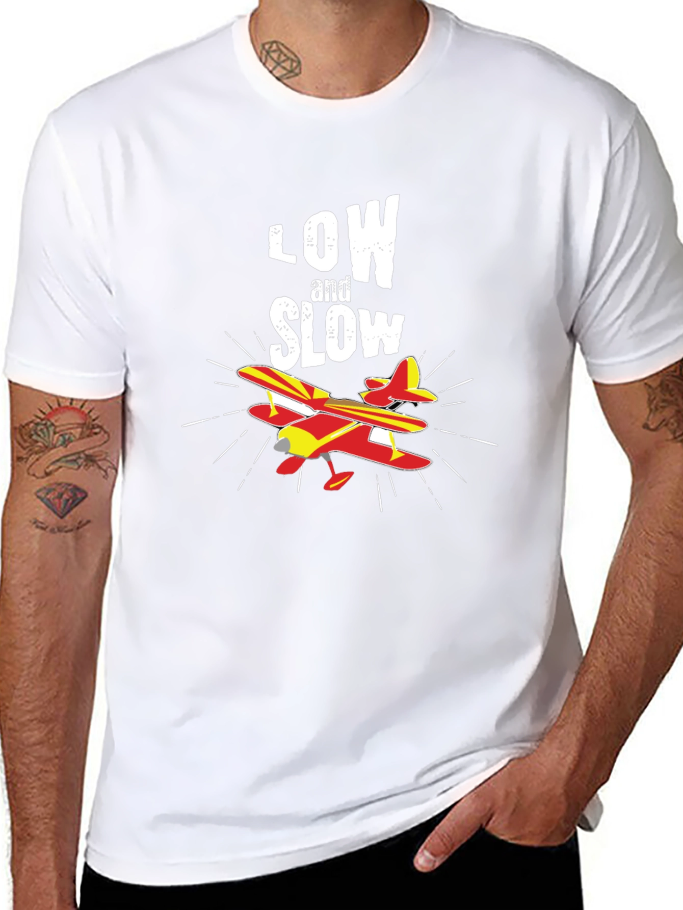 Low and Slow Airplane T-Shirt