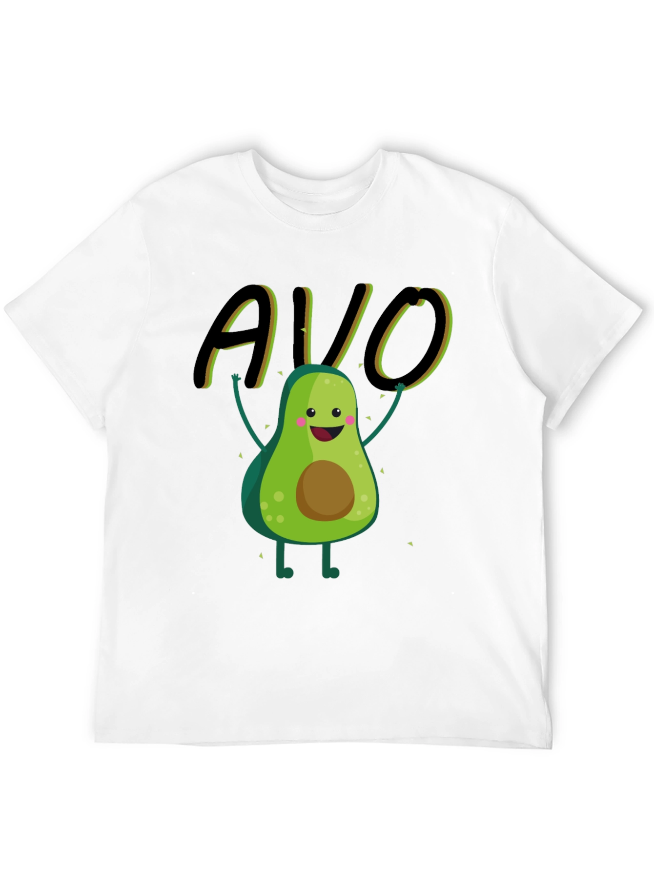 Cute Avocado Graphic Tee - Avo-good Time!