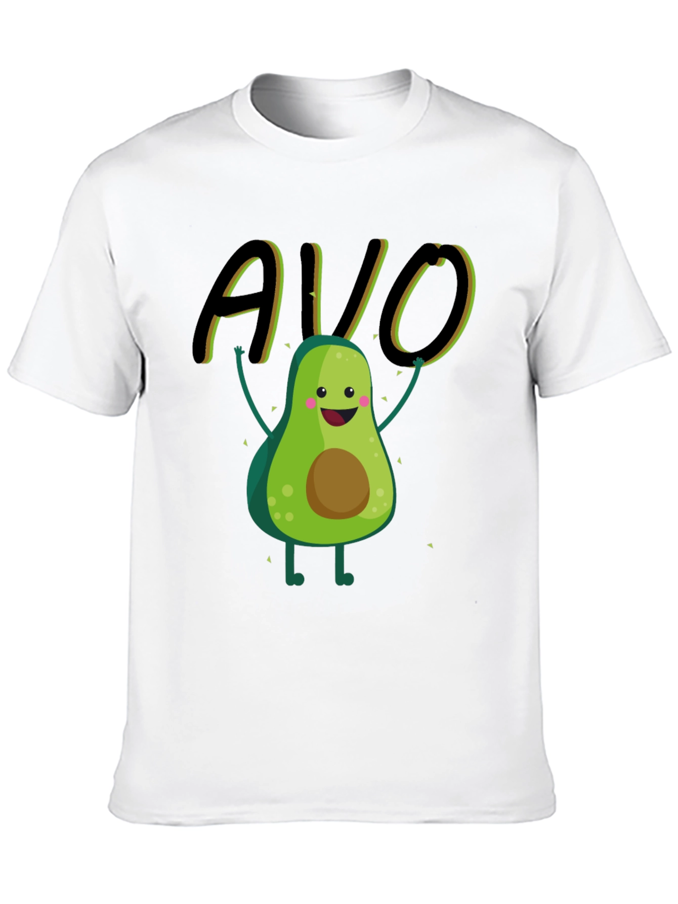 Cute Avocado Graphic Tee - Avo-good Time!