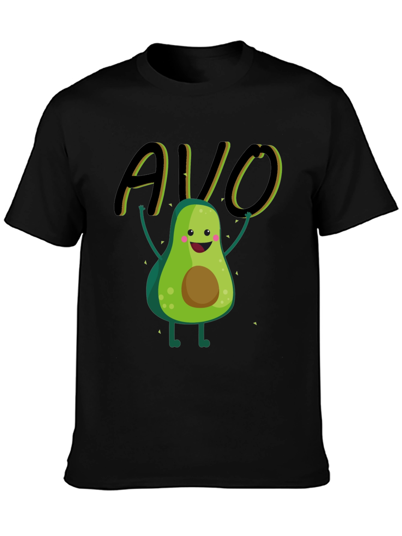 Cute Avocado Graphic Tee - Avo-good Time!