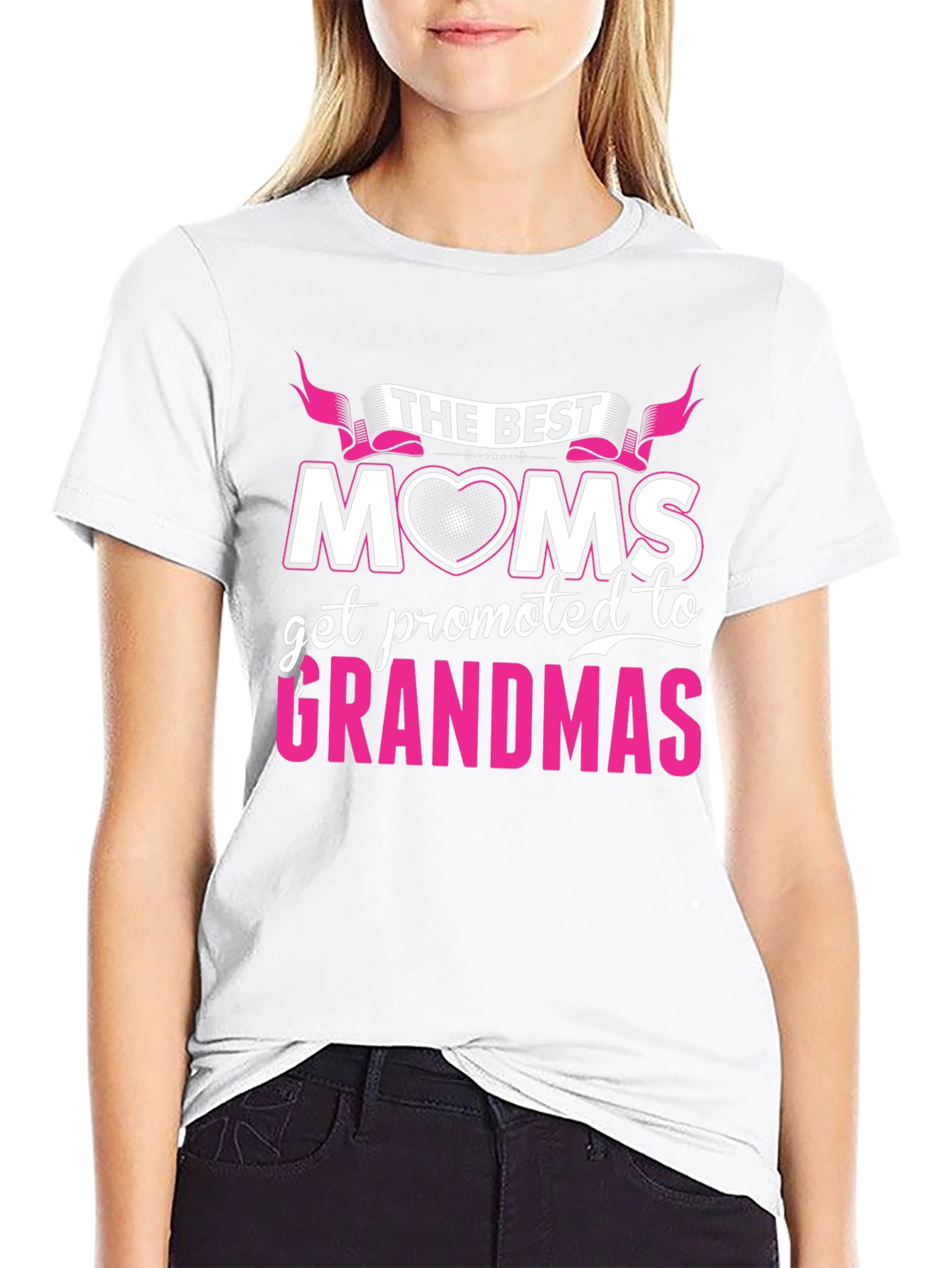 The Best Moms Get Promoted to Grandmas T-Shirt