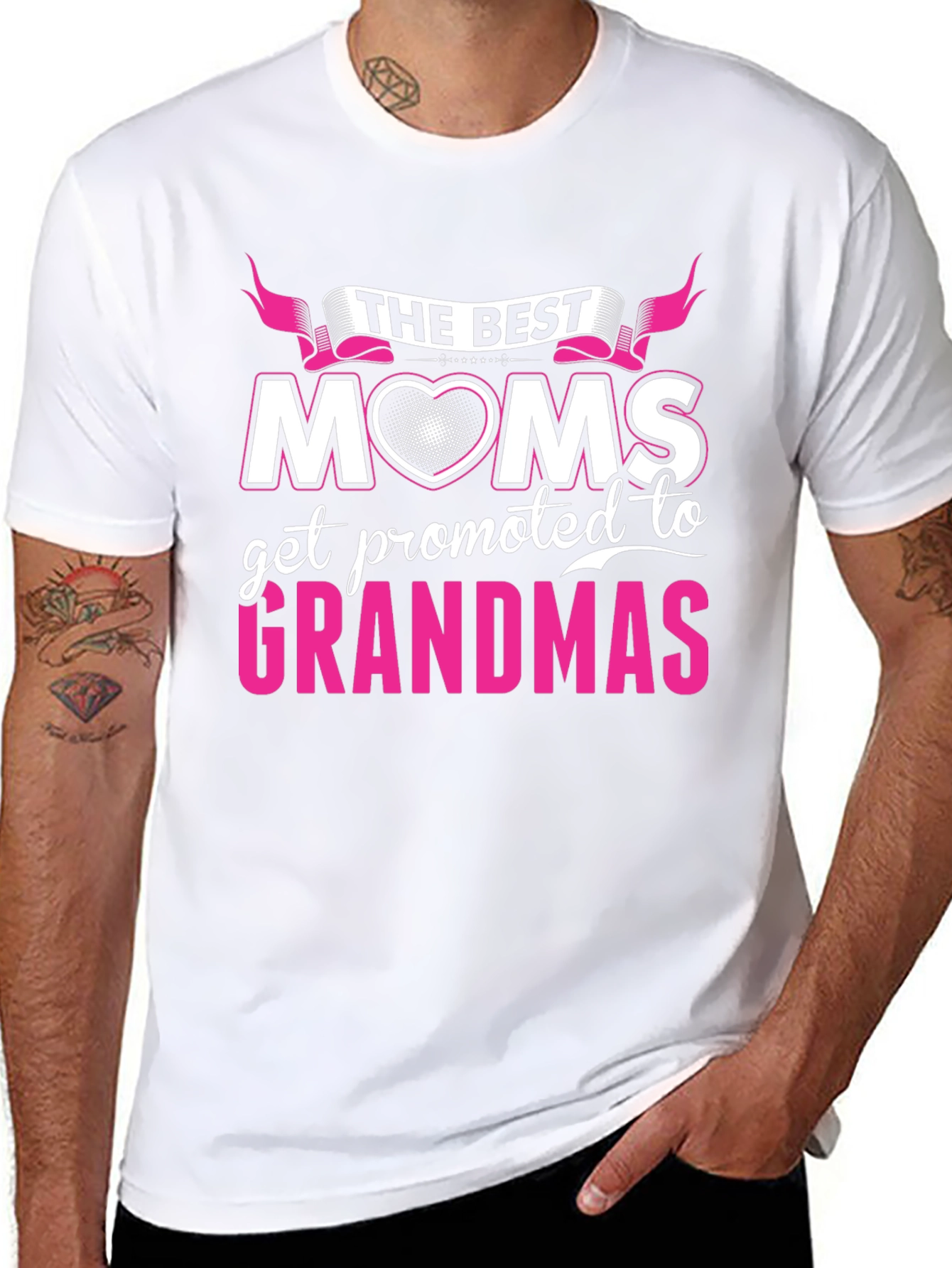 The Best Moms Get Promoted to Grandmas T-Shirt