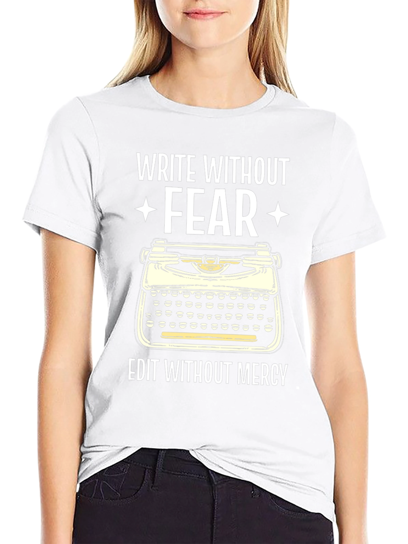 Write Without Fear Graphic Tee
