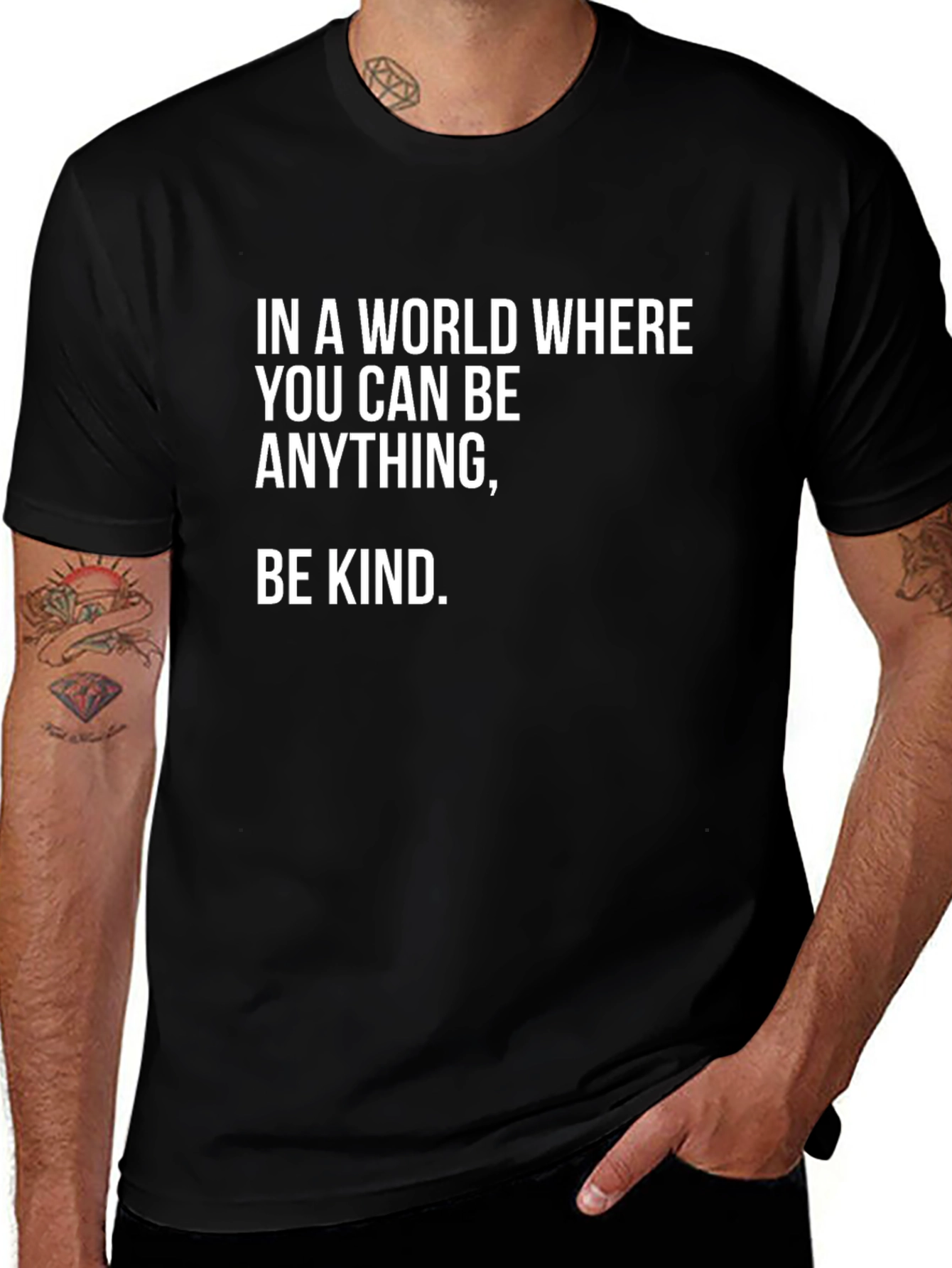 Be Kind Graphic T-Shirt - Inspirational Tee