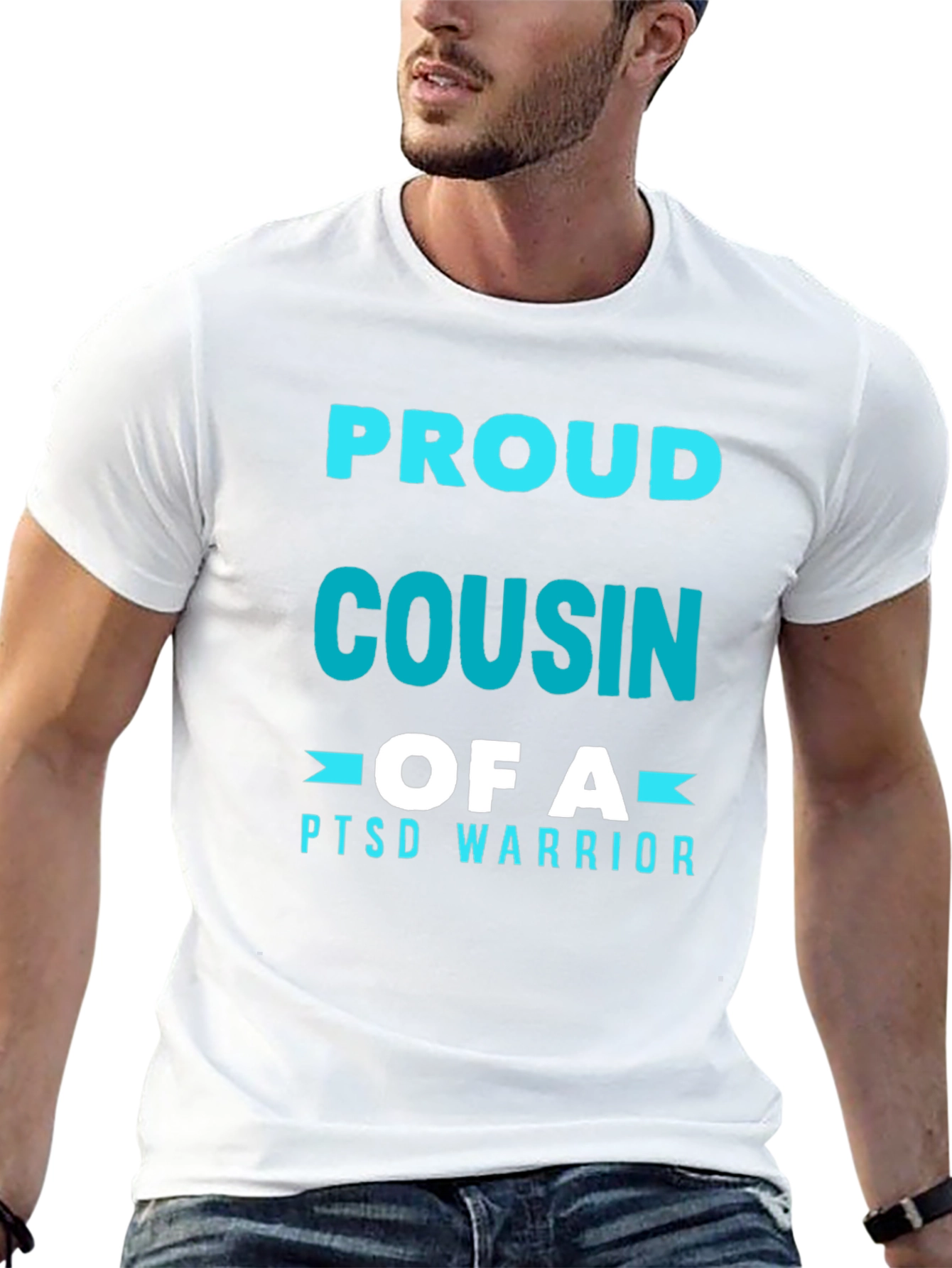 Proud Cousin of a PTSD Warrior T-Shirt