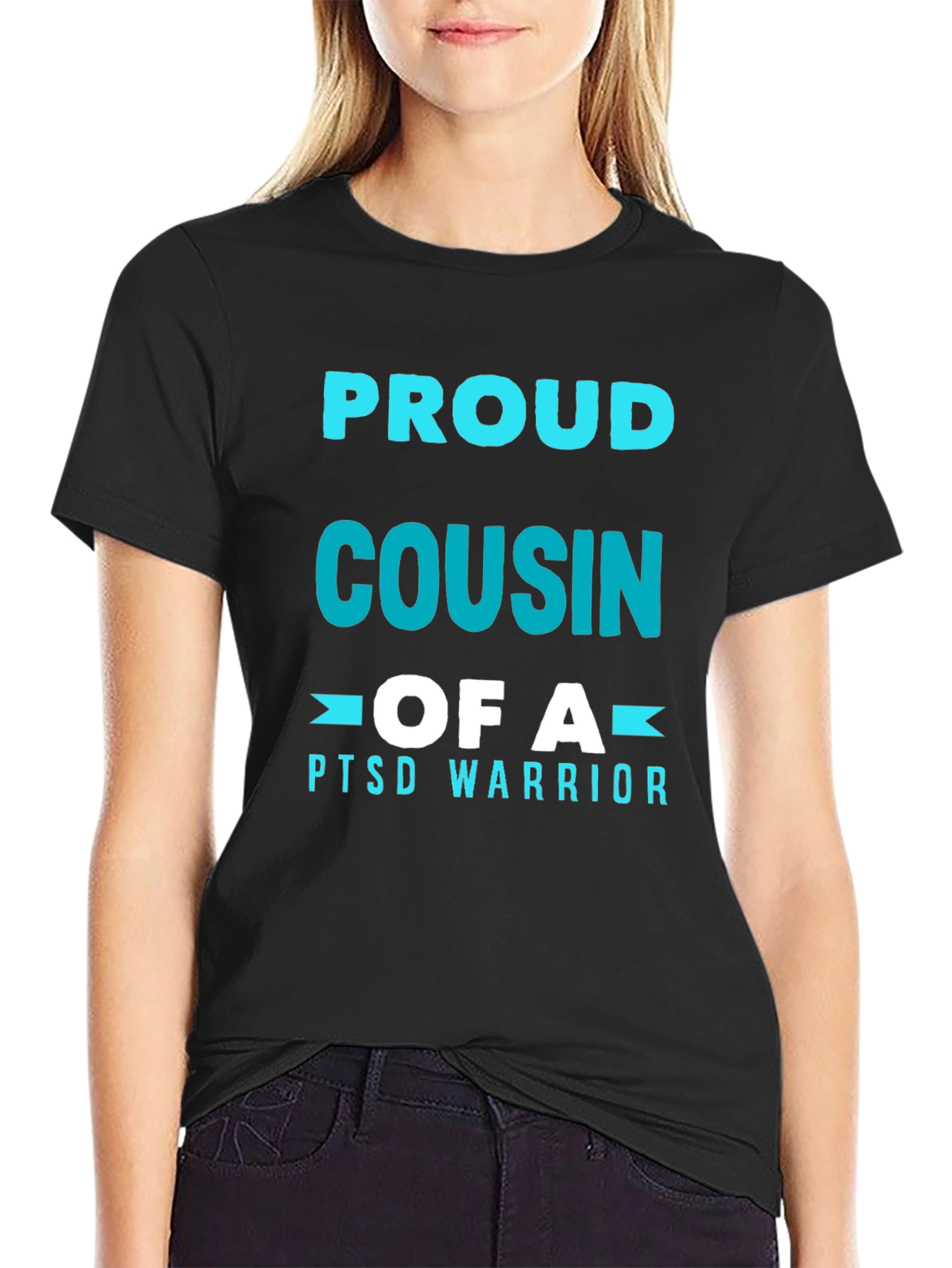 Proud Cousin of a PTSD Warrior T-Shirt