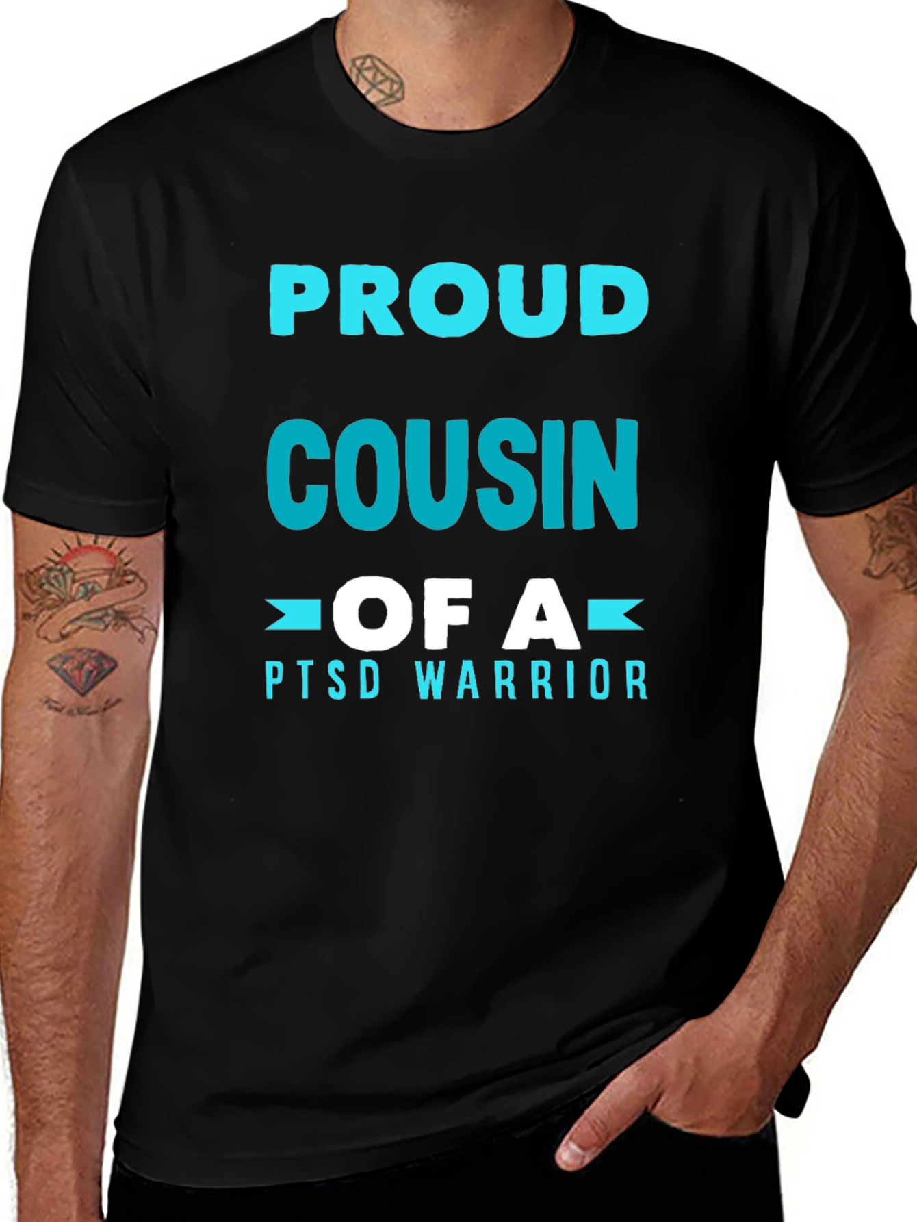 Proud Cousin of a PTSD Warrior T-Shirt