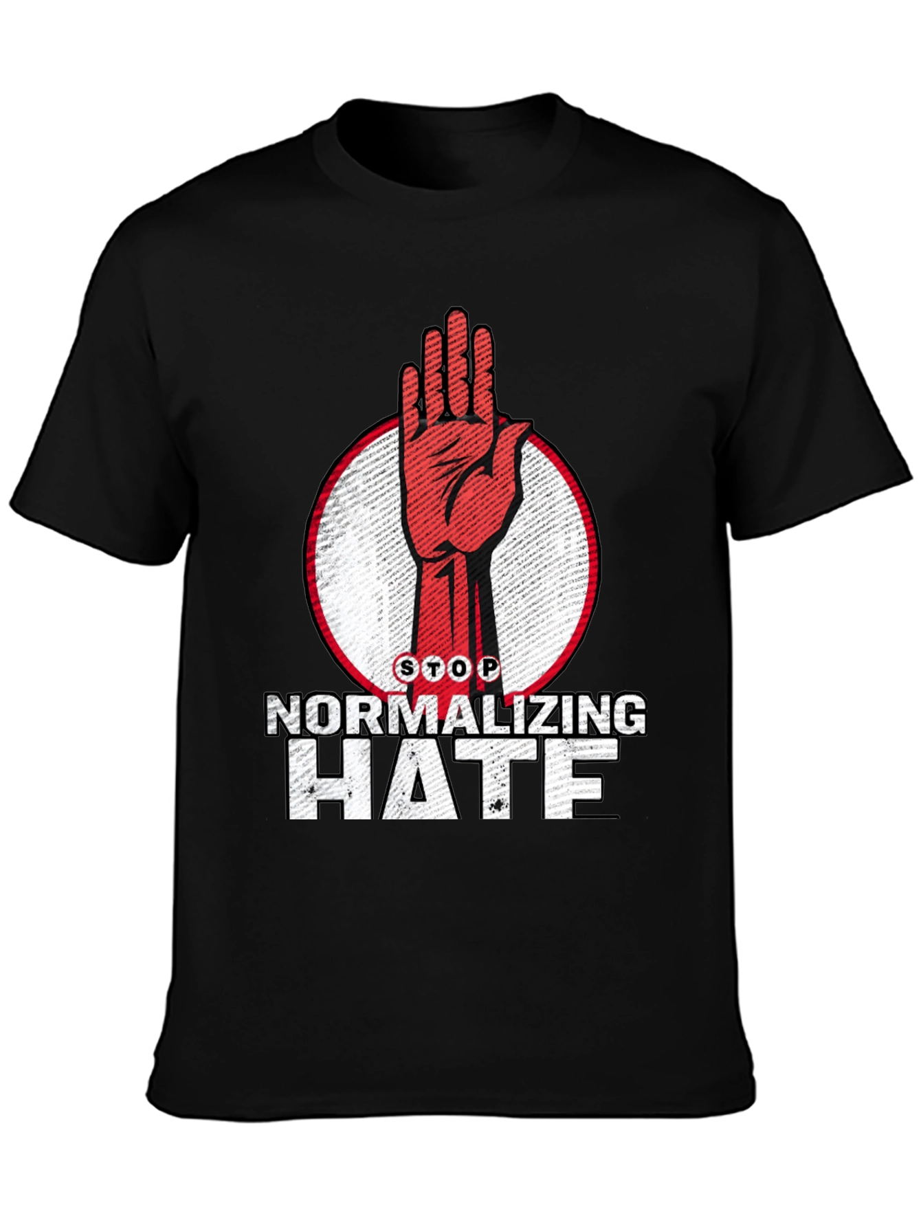 Stop Normalizing Hate Graphic T-Shirt