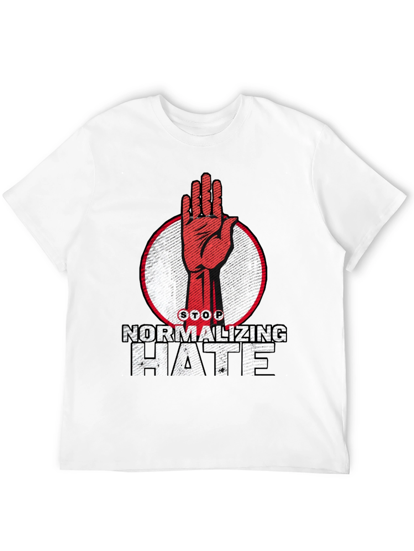 Stop Normalizing Hate Graphic T-Shirt