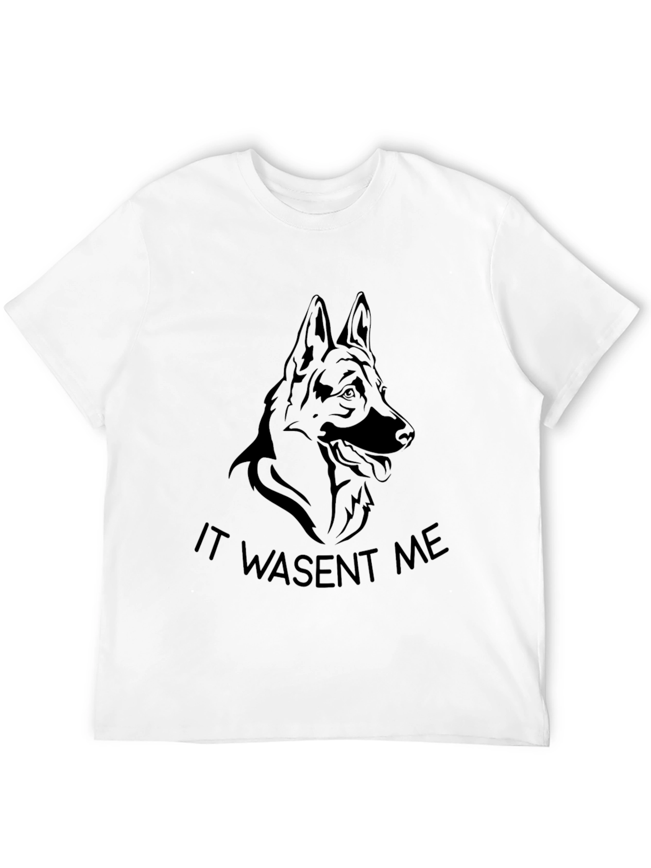 It Wasent Me Dog T-Shirt