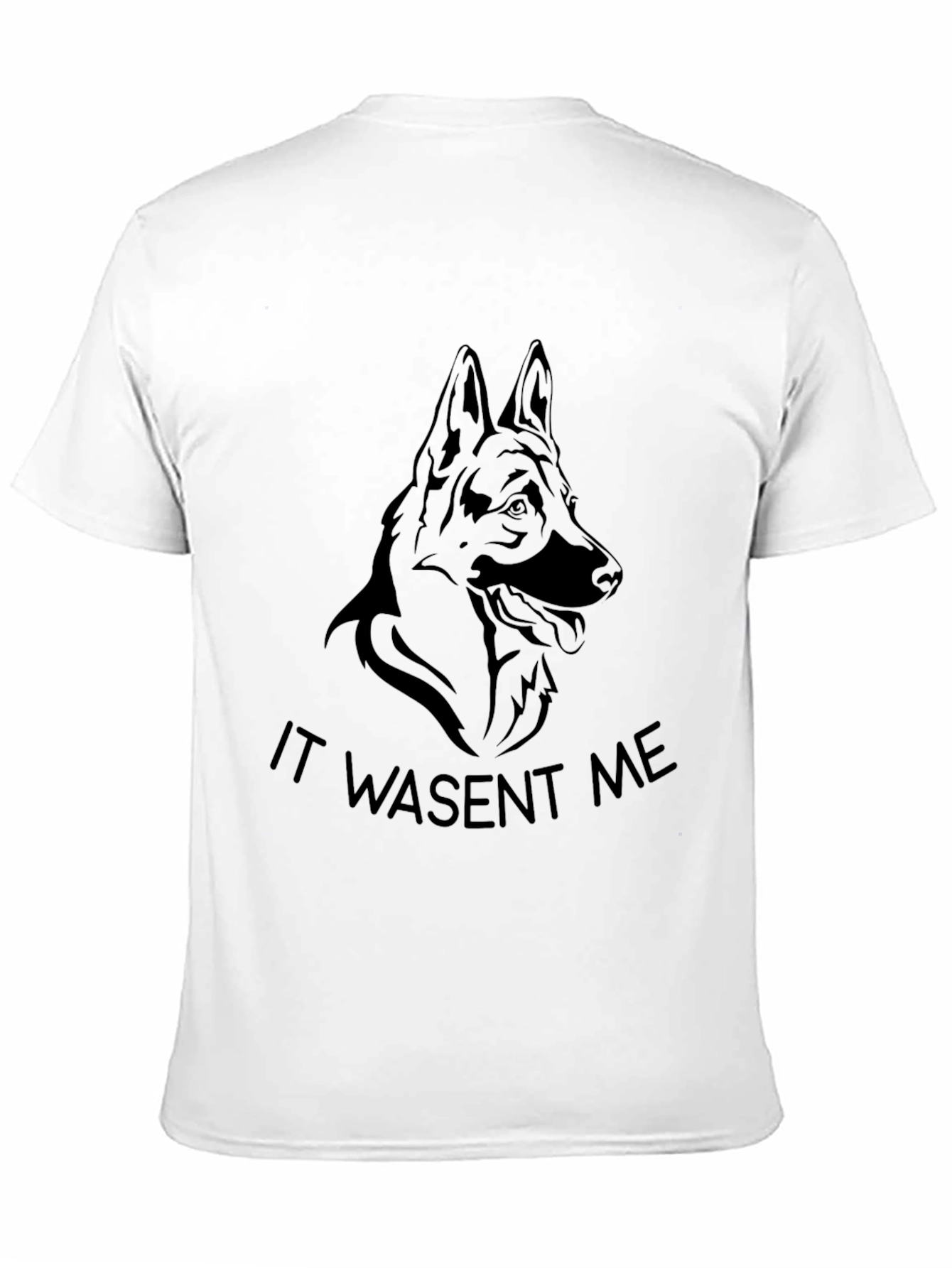 It Wasent Me Dog T-Shirt