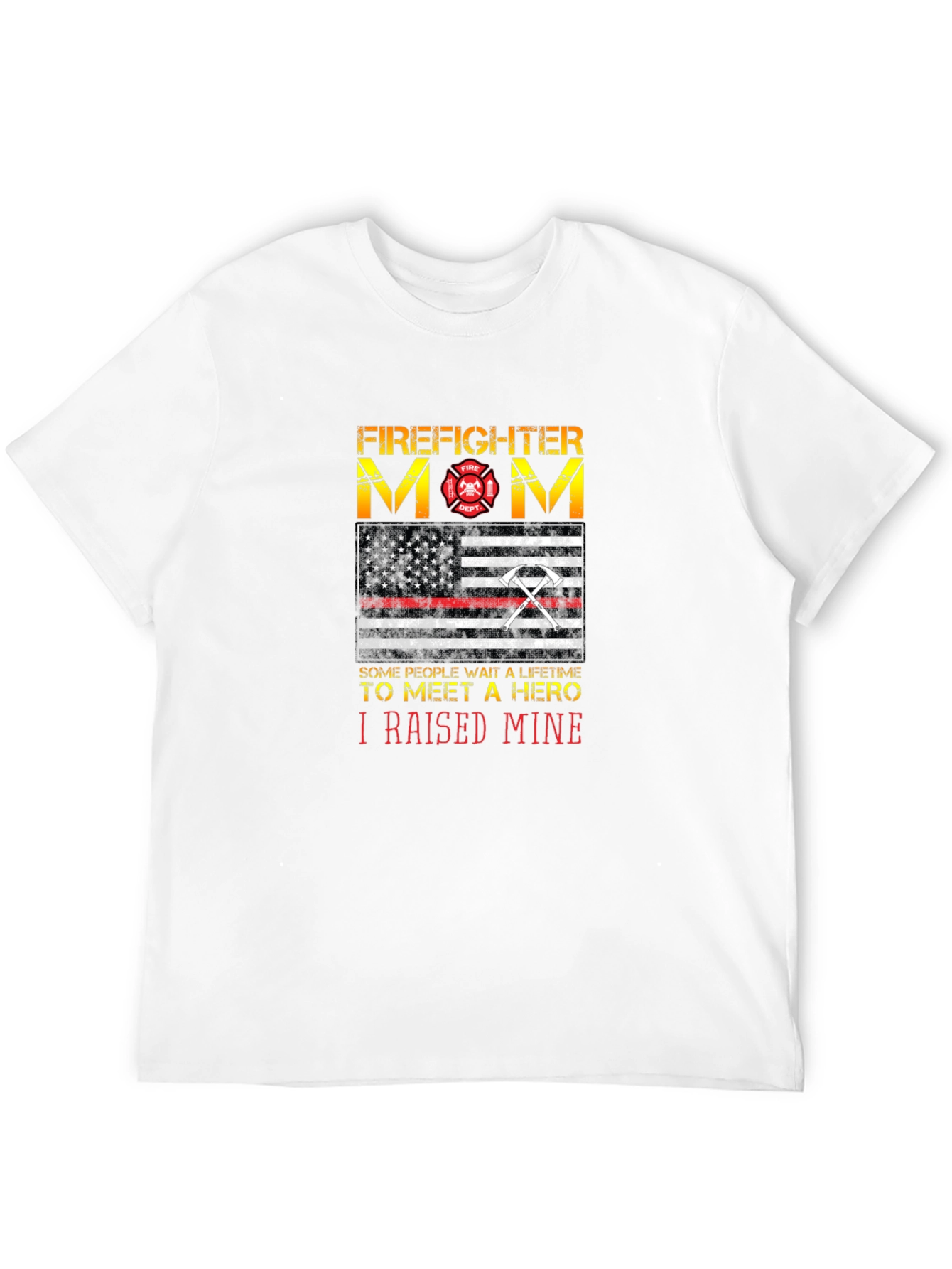 Firefighter Mom Hero T-Shirt