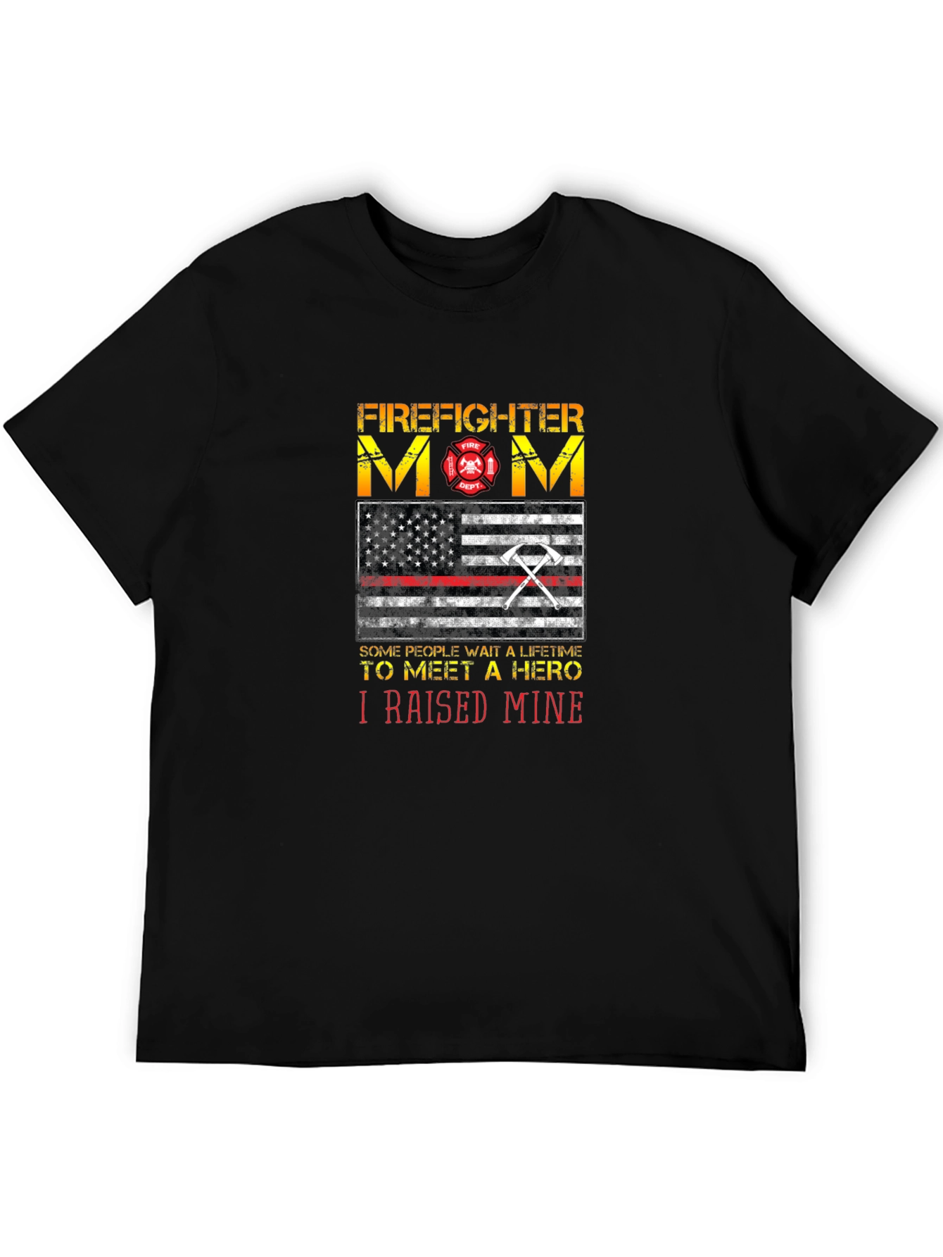 Firefighter Mom Hero T-Shirt