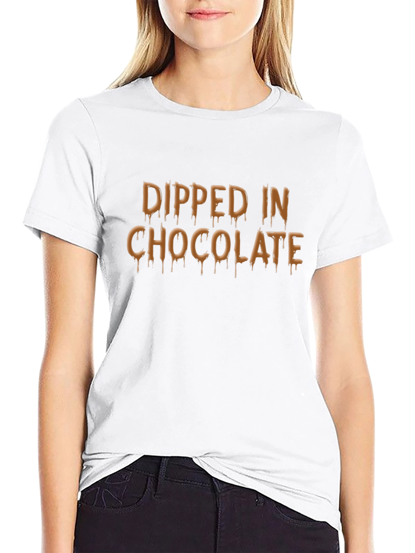 Dipped In Chocolate Graphic T-Shirt
