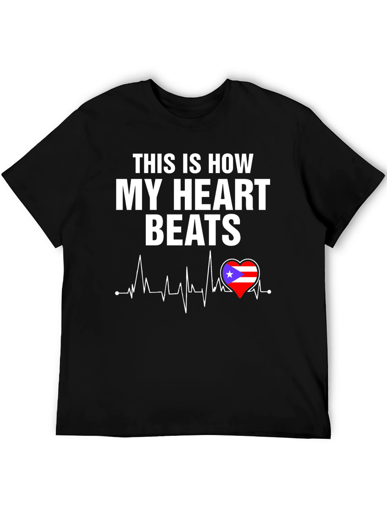 Puerto Rico Heartbeat T-Shirt