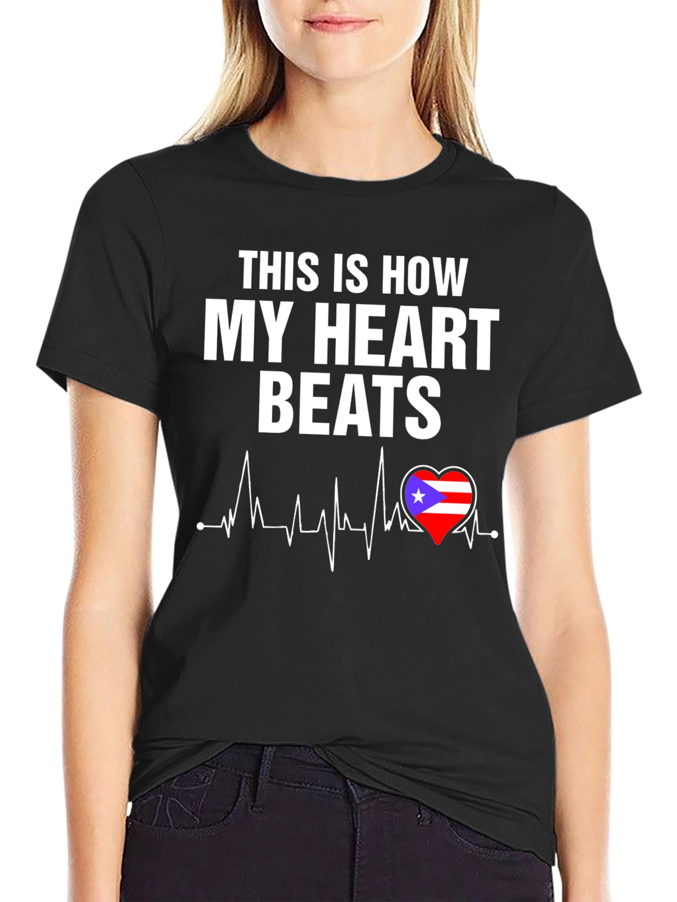 Puerto Rico Heartbeat T-Shirt