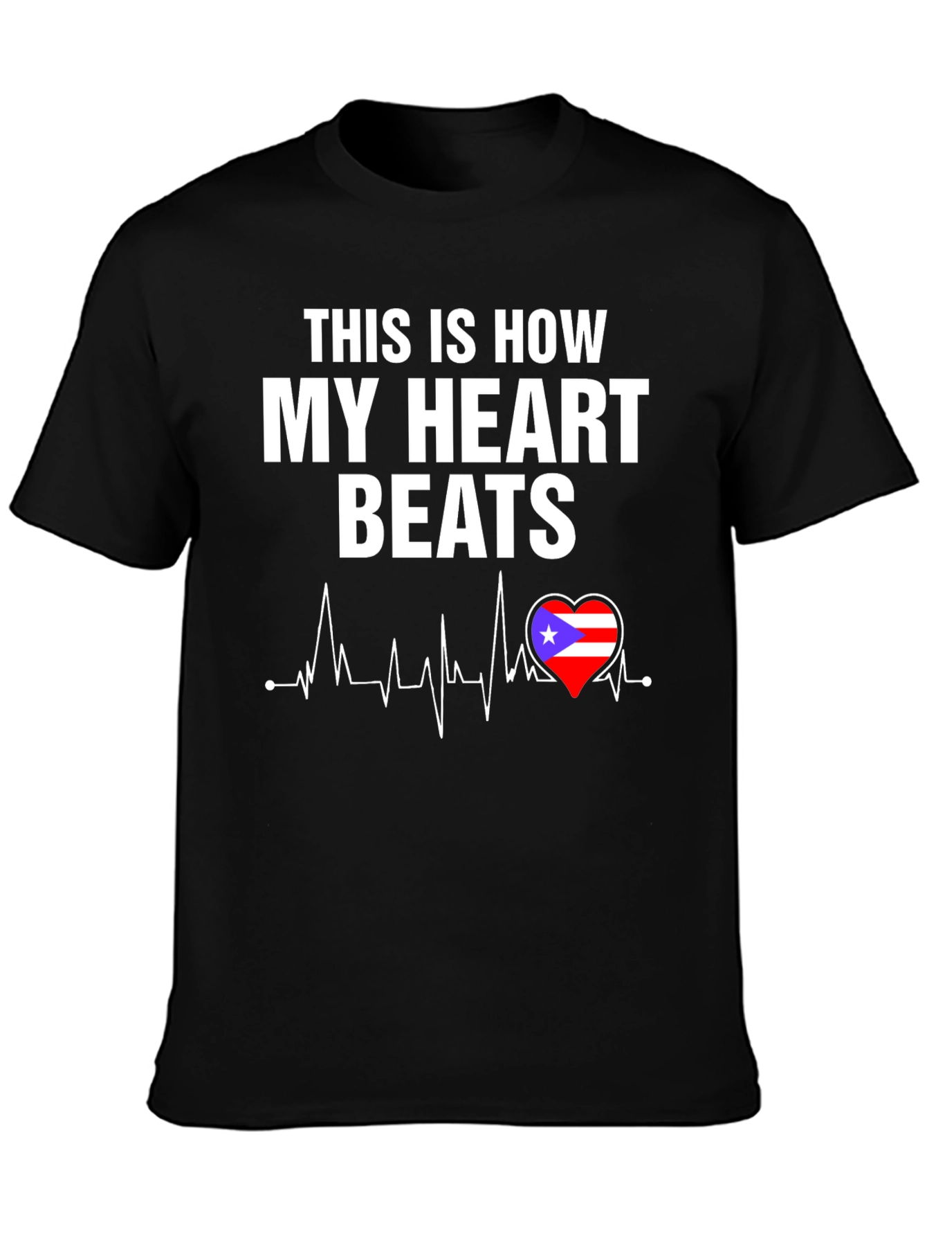 Puerto Rico Heartbeat T-Shirt
