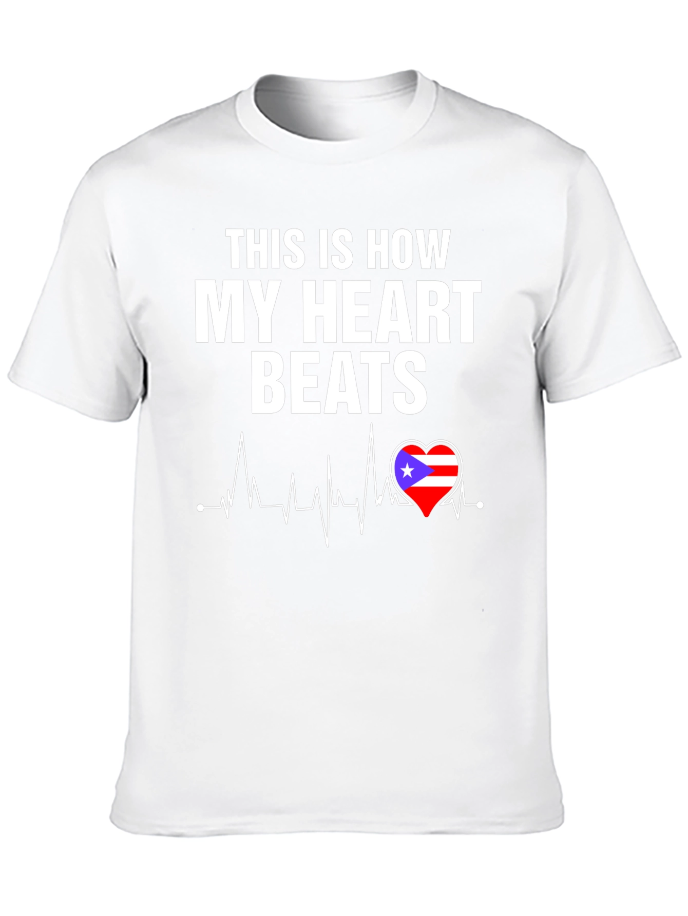 Puerto Rico Heartbeat T-Shirt