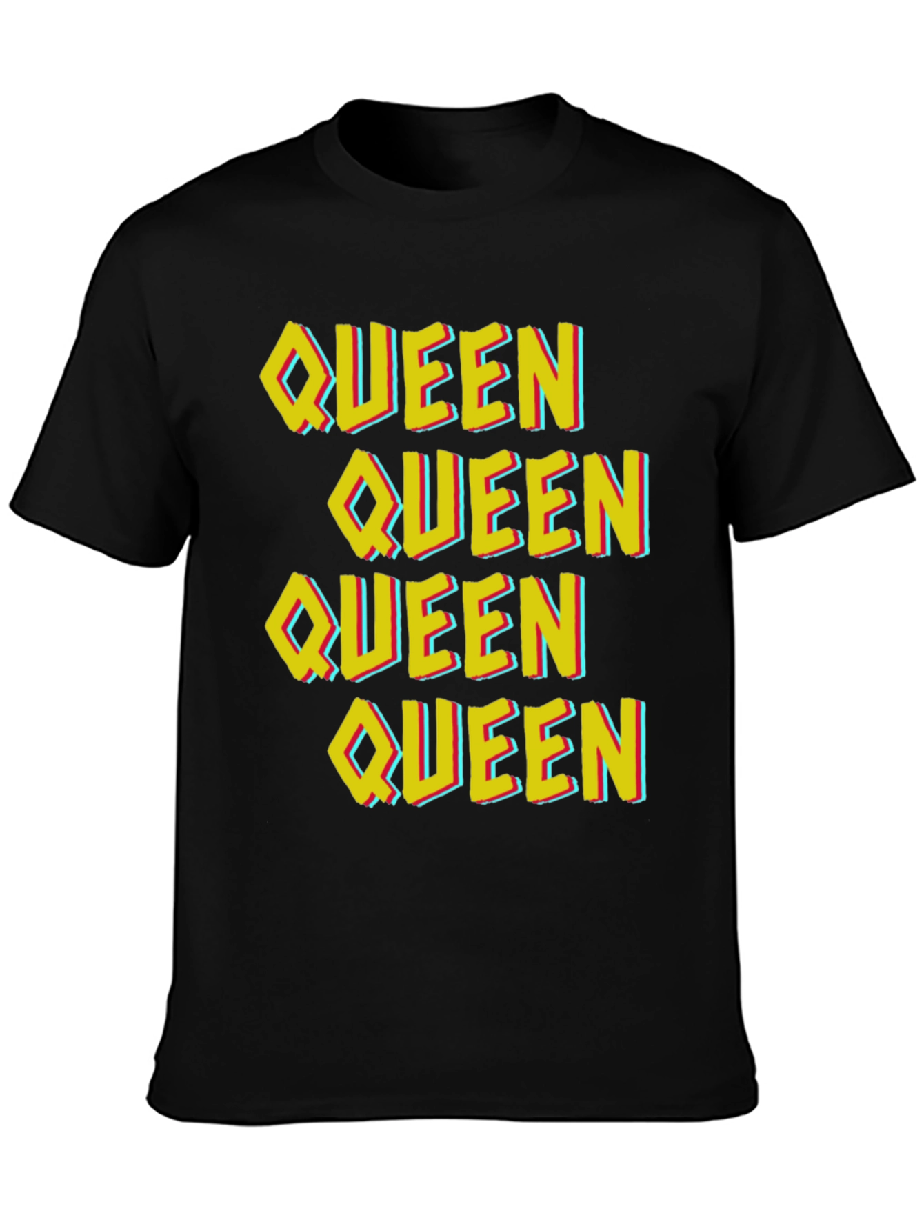 Queen Graphic Tee - Black