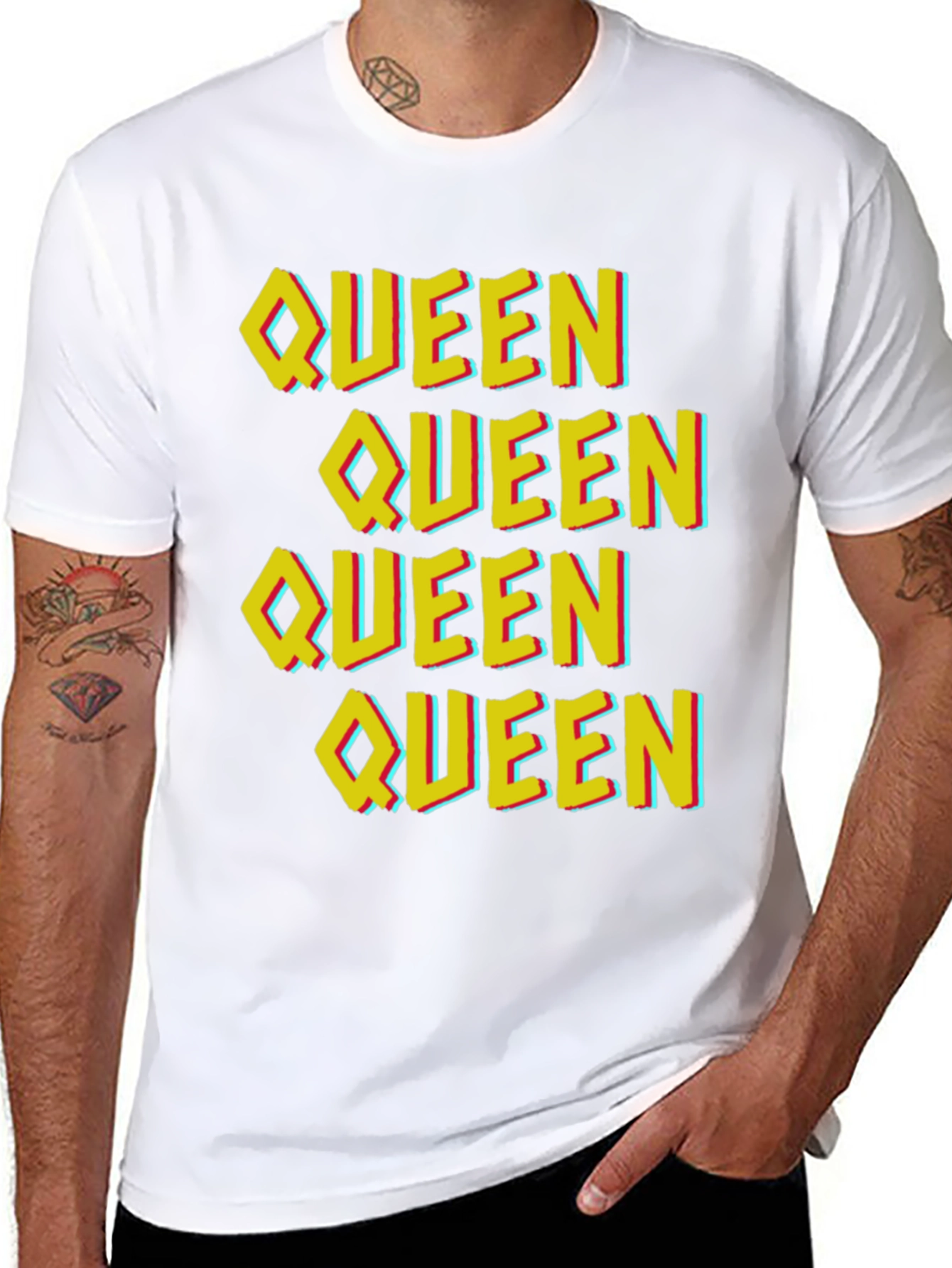 Queen Graphic Tee - Black